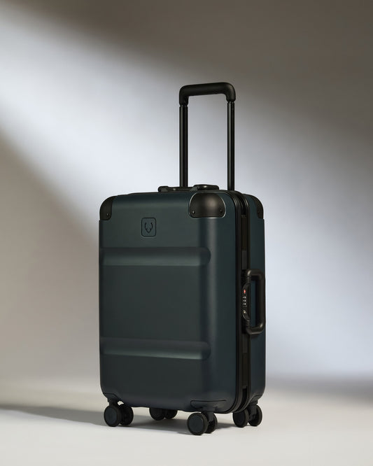 Carry-On Luggage in Basalt Navy - Heritage Stripe