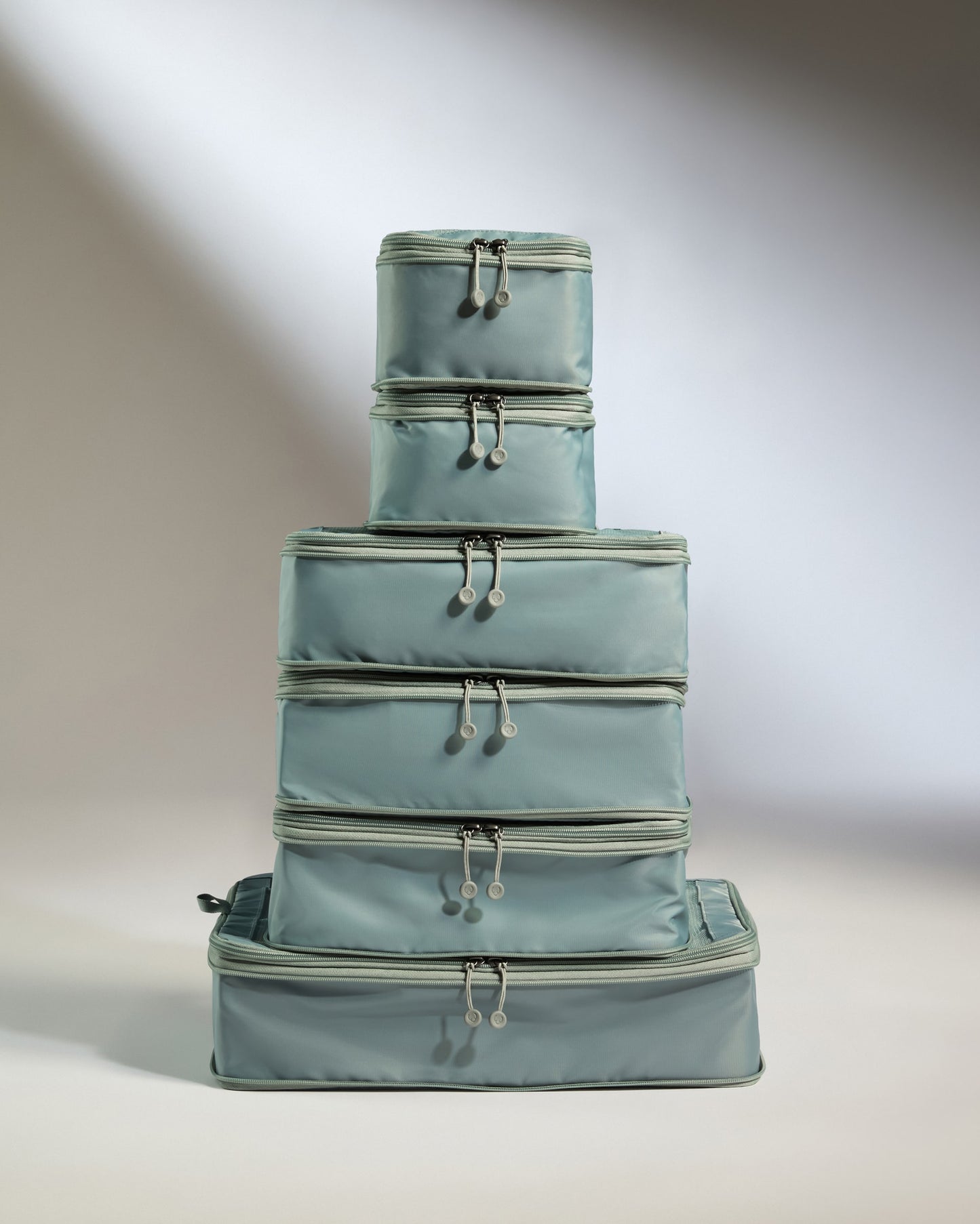 Packing Cubes in Mist Blue - Set of 6