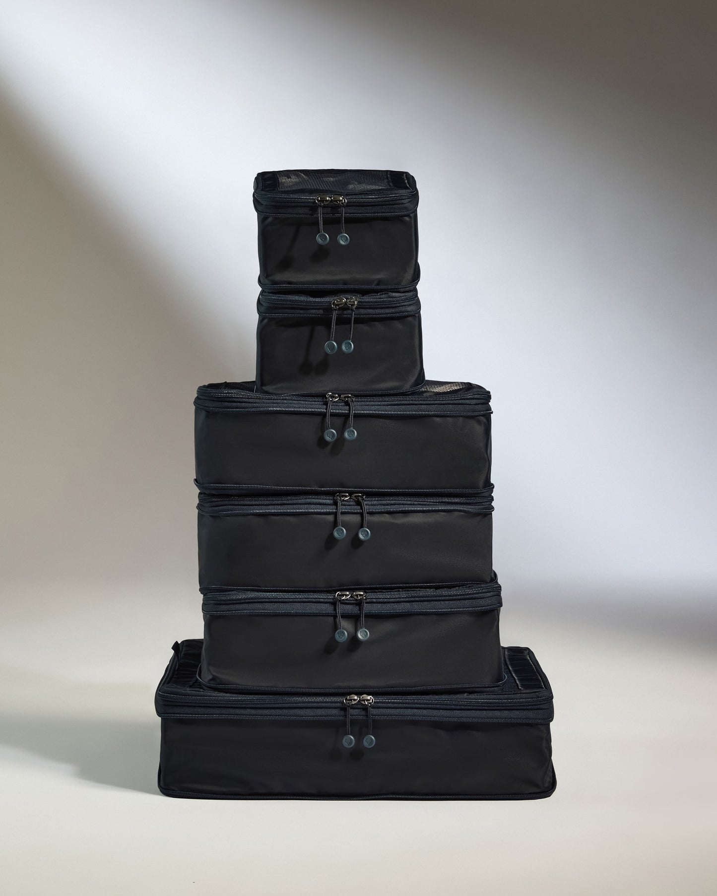 Packing Cubes in Navy Blue - Set of 6