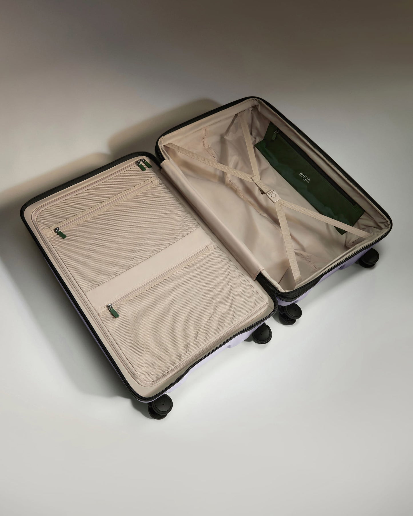 Expandable Carry-on Luggage Set in Meadow Purple - Icon Stripe