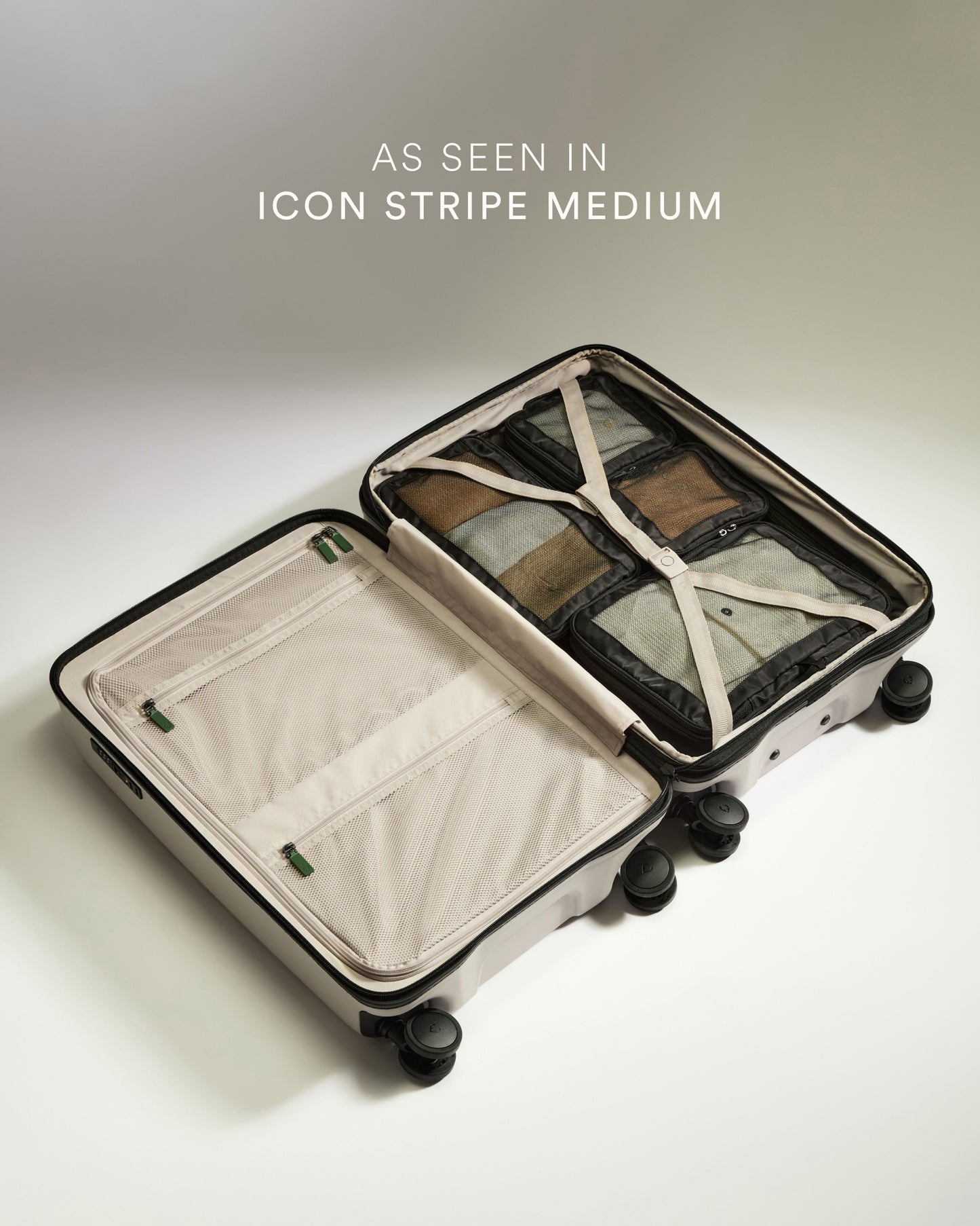 Compression Packing Cubes in Black - Set of 4