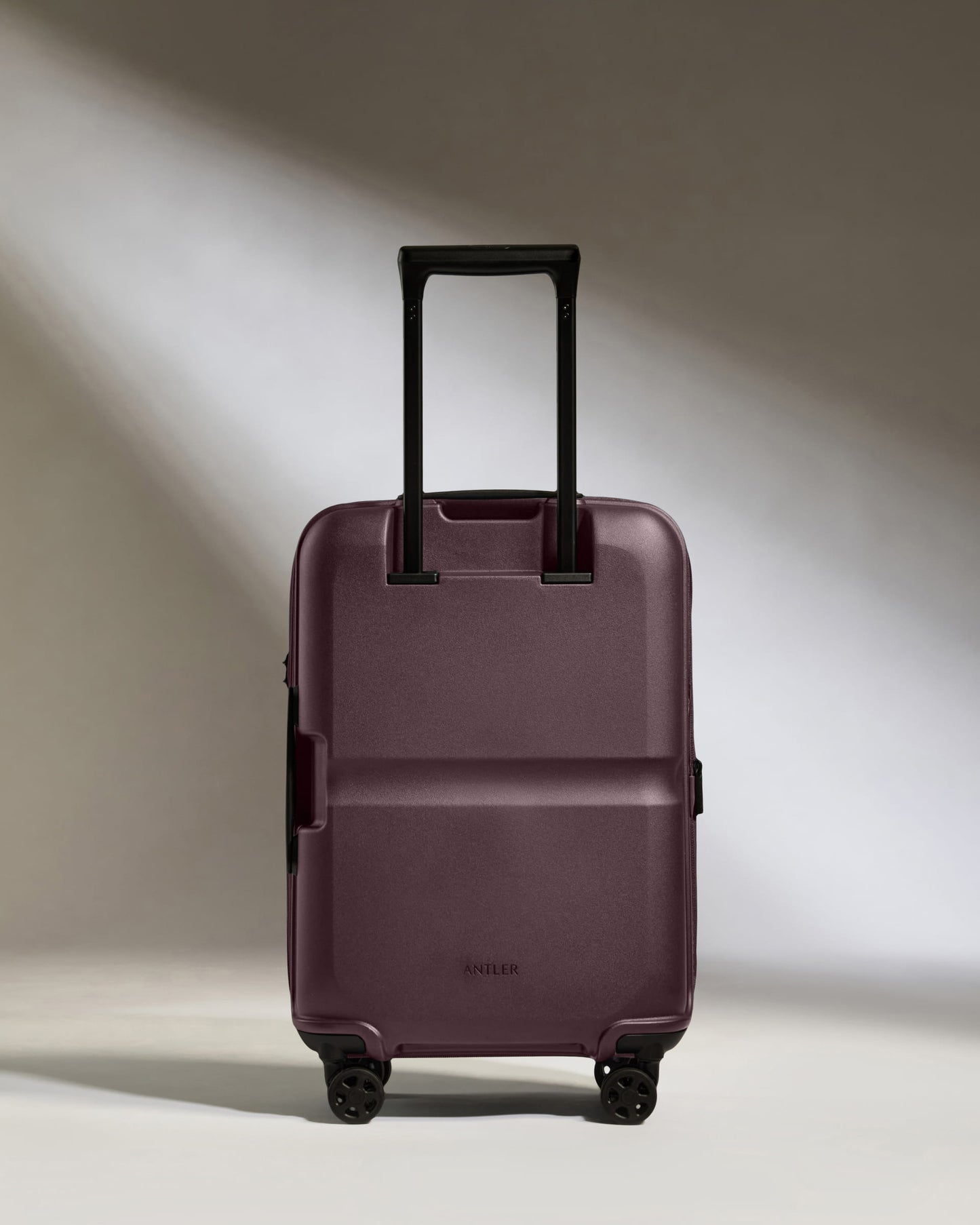 Expandable Carry-on Luggage in Lagoon Purple - Single Stripe