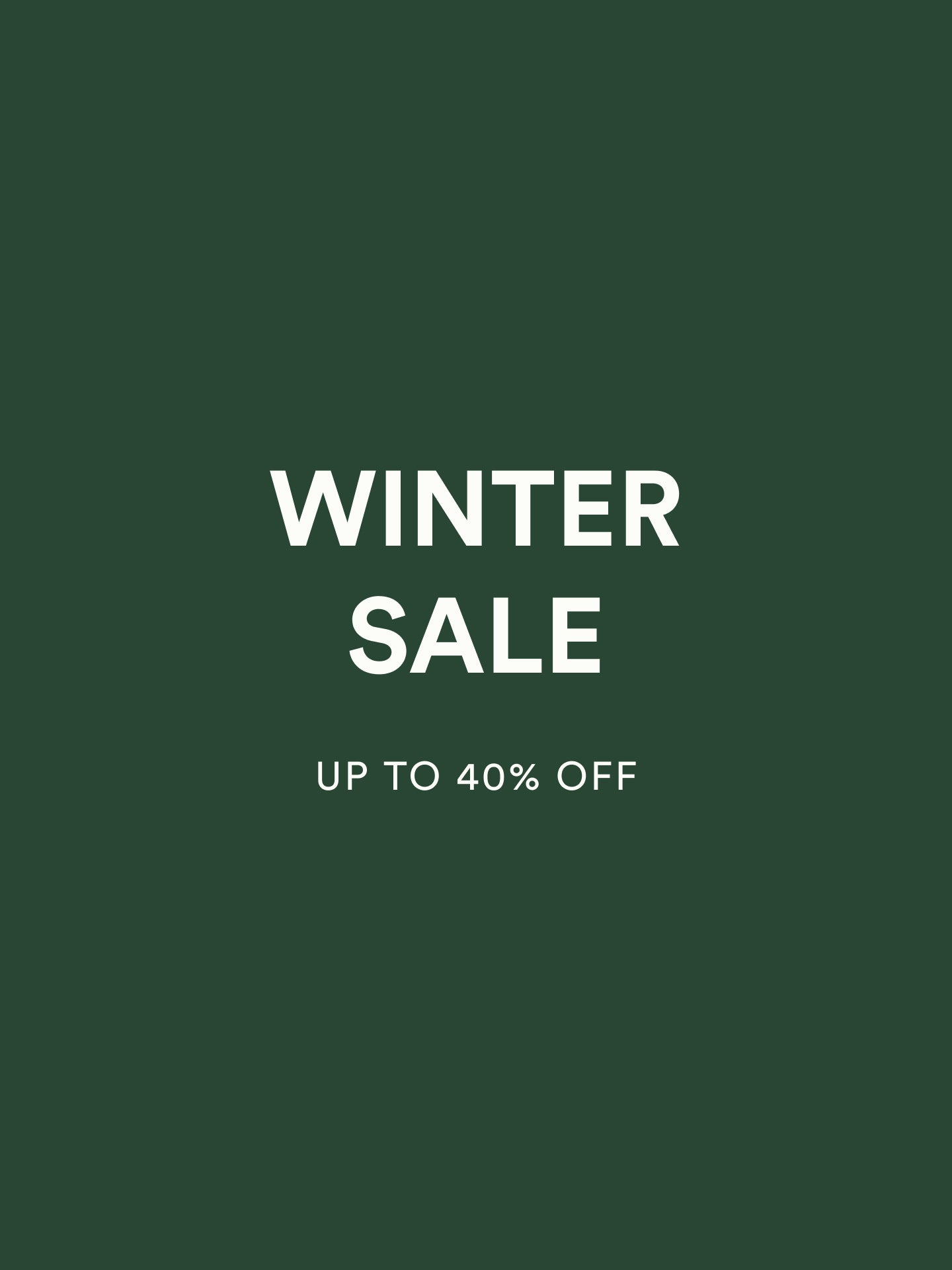 Winter Sale PLP 1: 2025