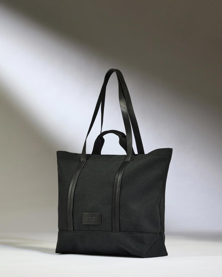 Antler Weave Shopper in Black
