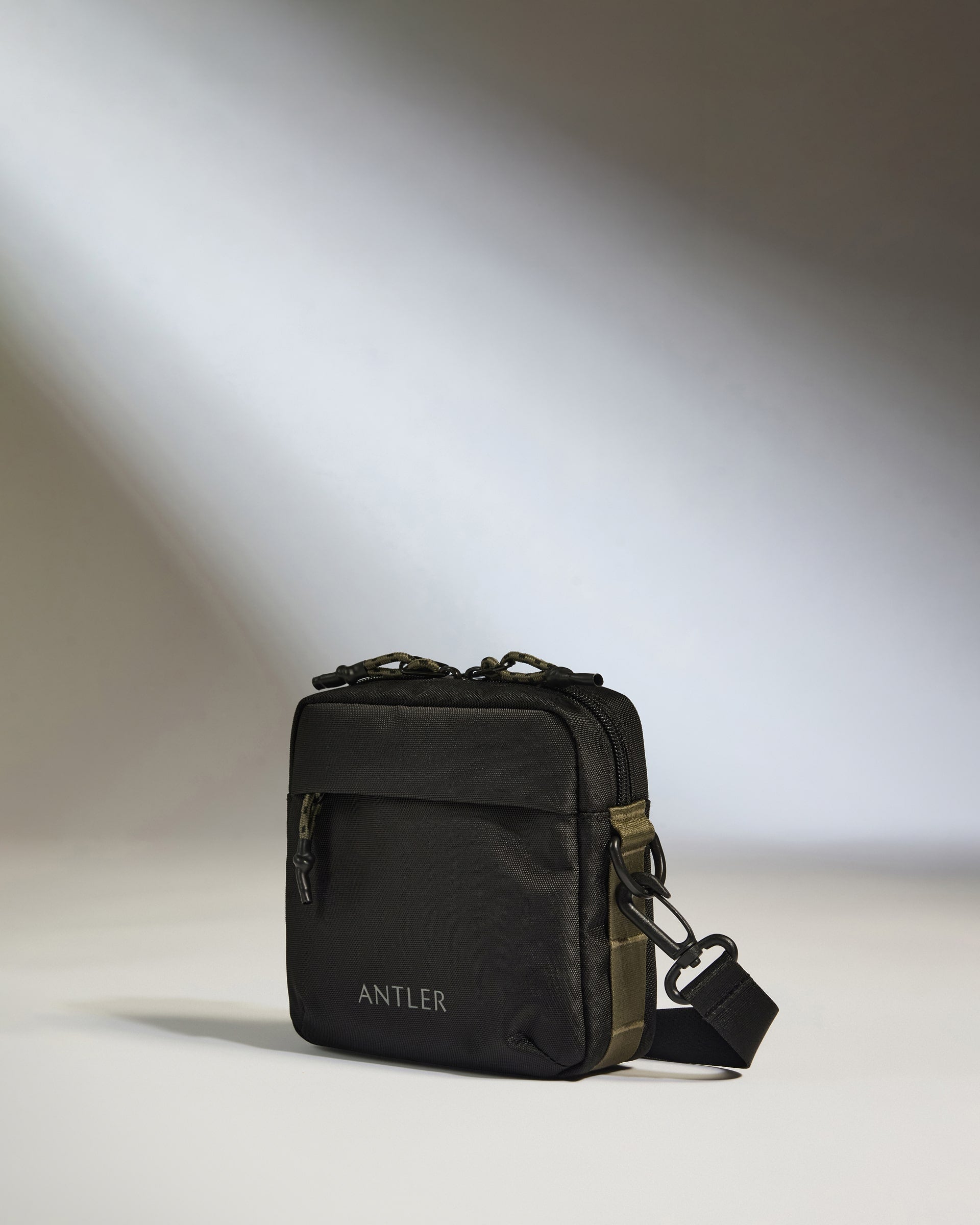 black crossbody travel bag Discovery Crossbody Bag in Carbon Black