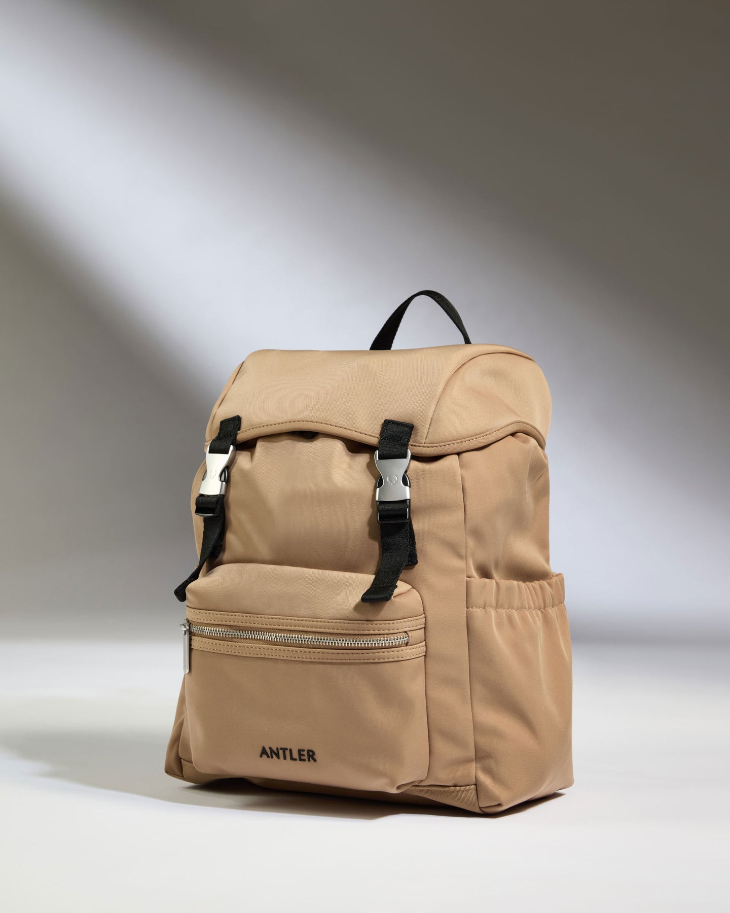 Icon Drawstring Backpack in Sand