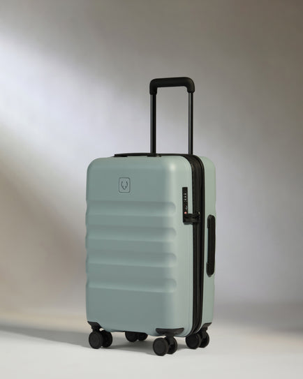 Icon Stripe Carry-On with Expander in Mist Blue