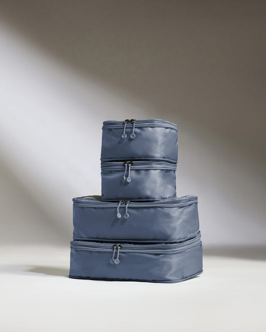 Packing Cubes in Ocean Blue - Set of 4