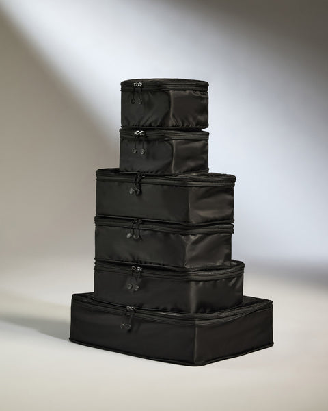 Packing Cubes Set of 6 in Black – Antler USA