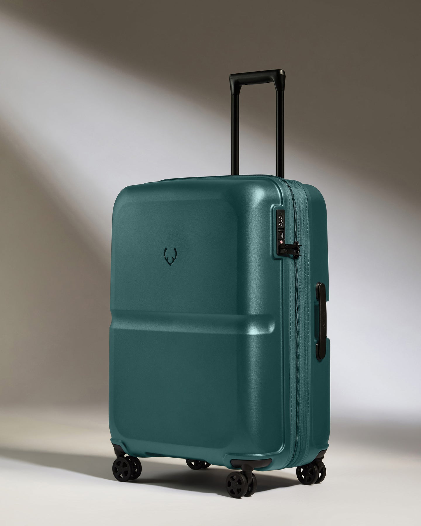 Medium Luggage in Marsh Blue - Single Stripe