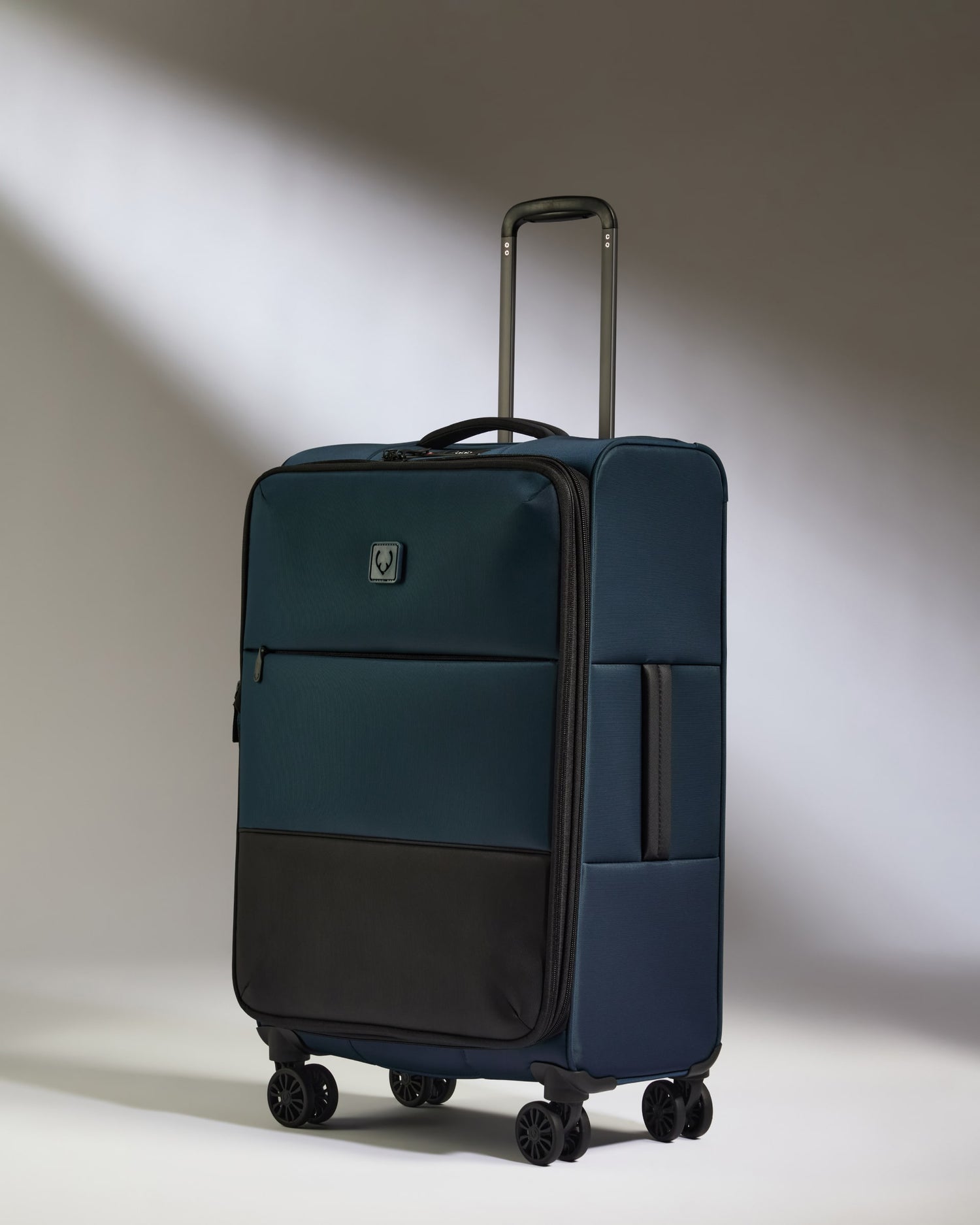 men's carry on travel bags Lightest Expandable Carry-on Luggage in Indigo Blue