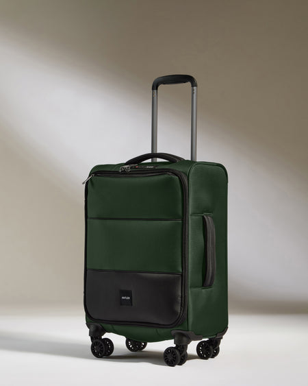 Soft Stripe Carry-On in Antler Green