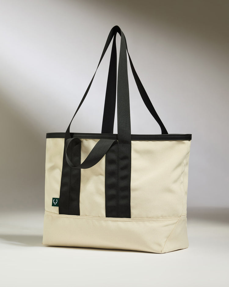 Reversible Tote Bag in Cream/Black - Summer Capsule
