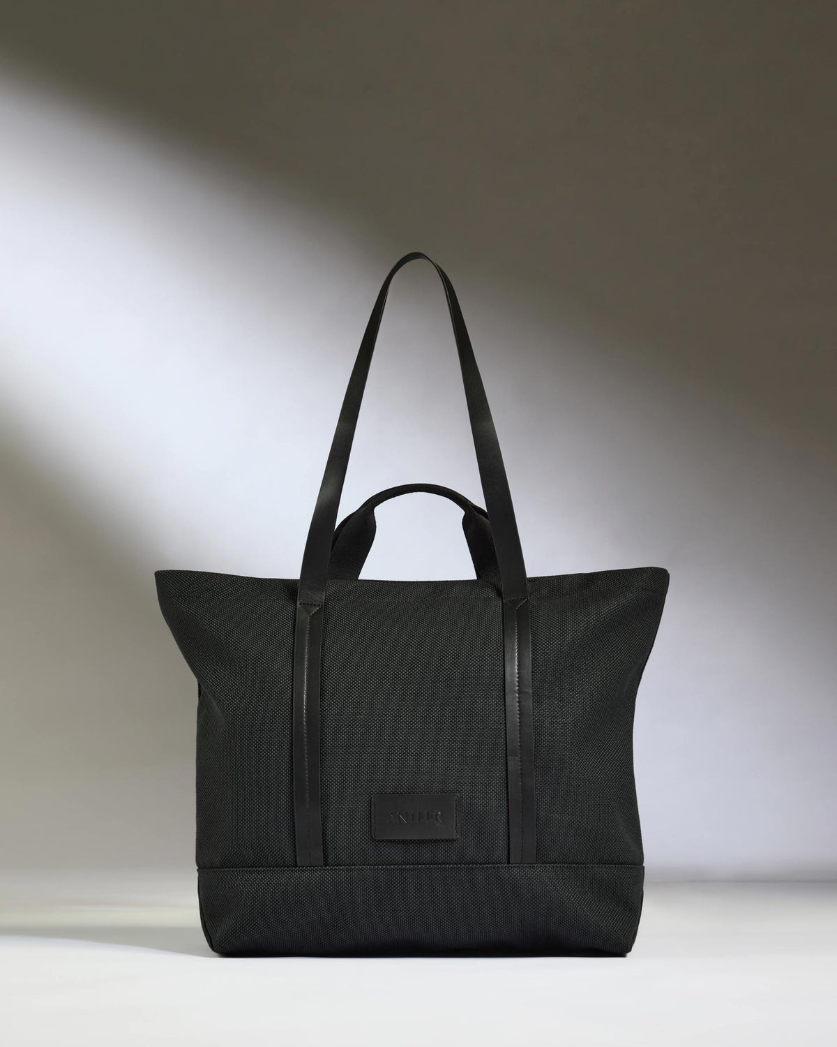 a black bag with a handle