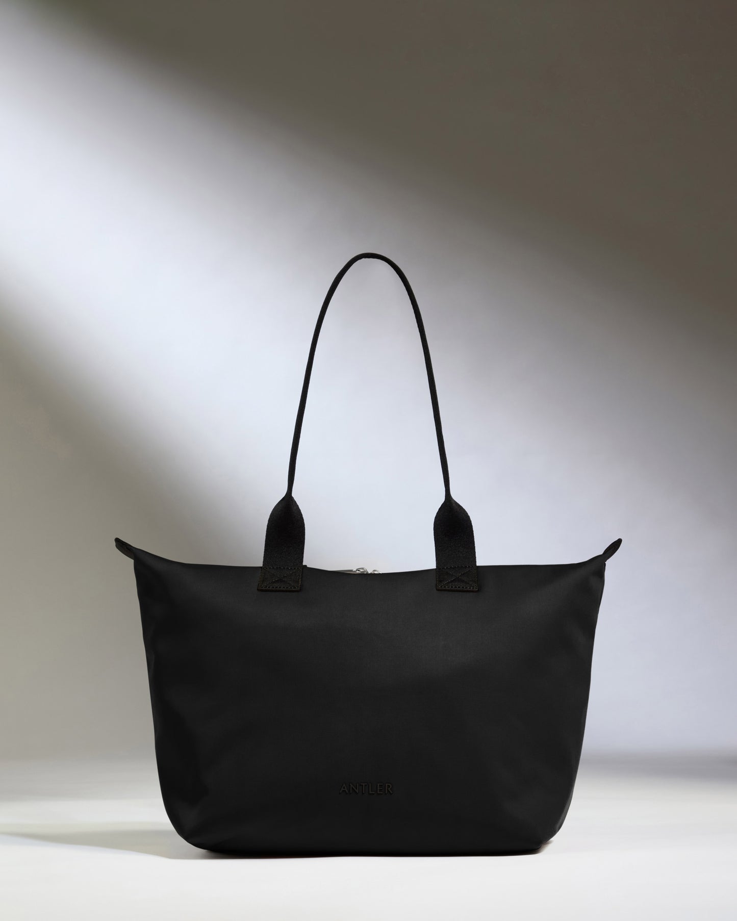 Icon Flat Pack Tote Bag in Black