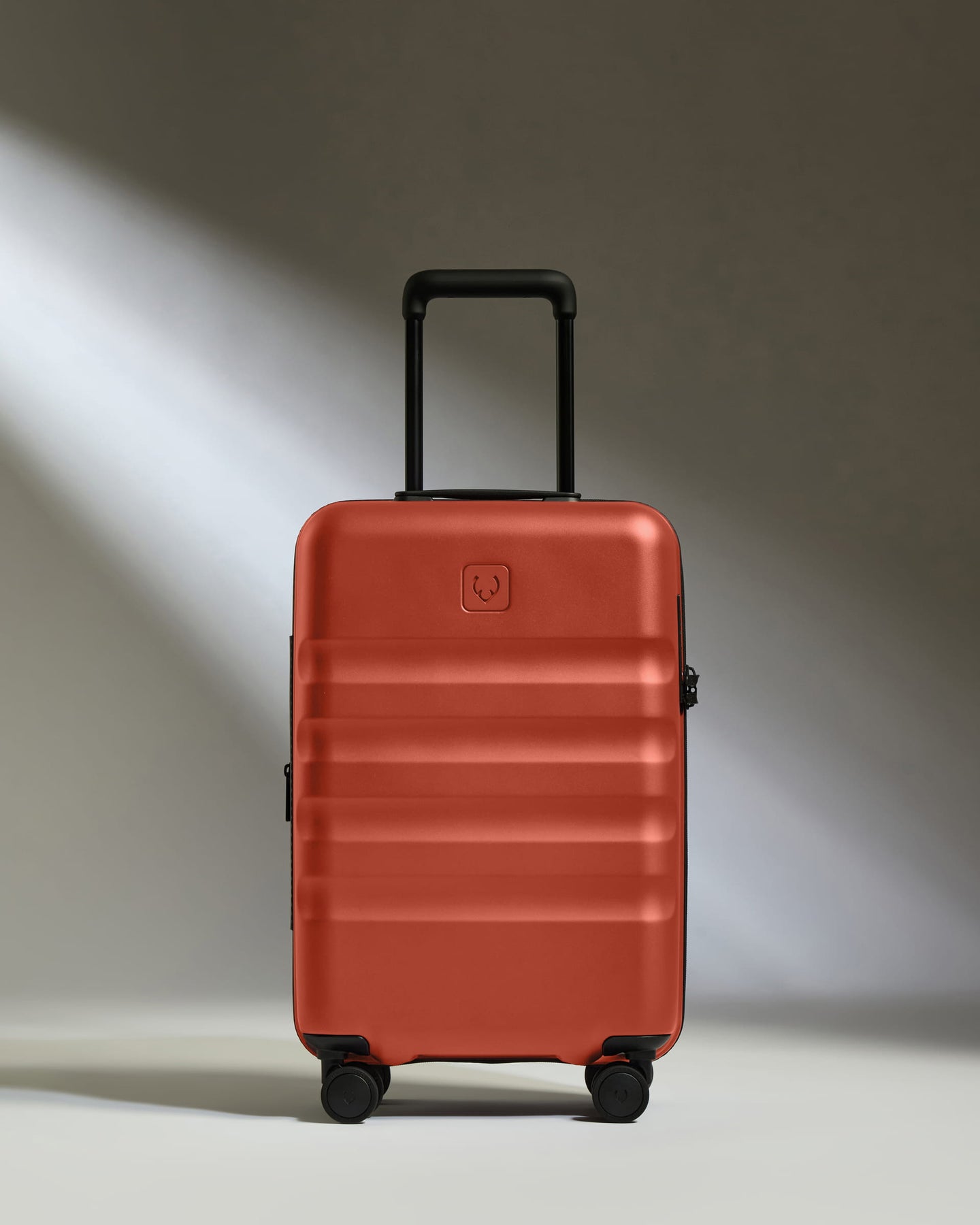 Expandable Carry-on Luggage in Buckthorn Red - Icon Stripe