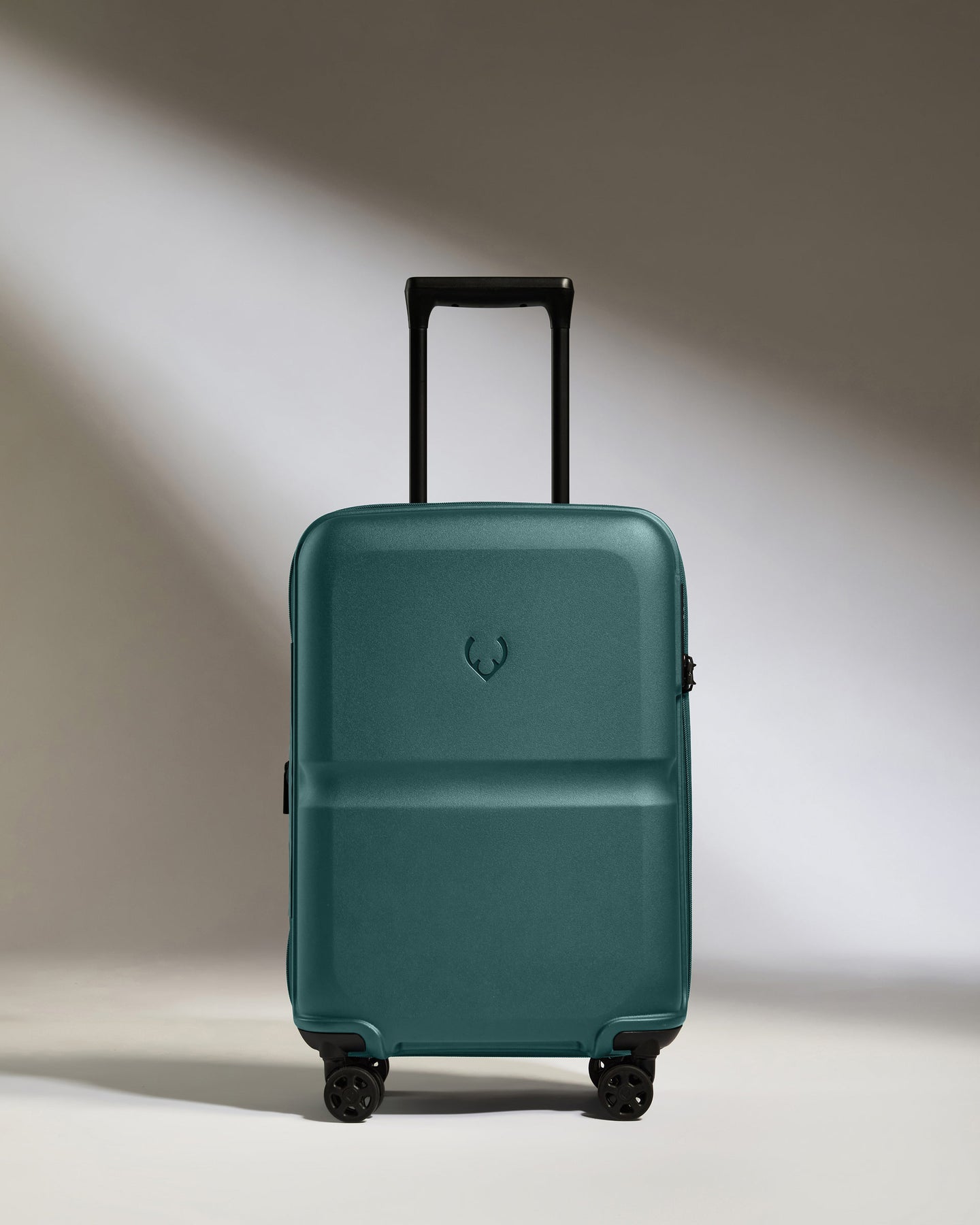 Expandable Carry-on Luggage in Marsh Blue - Single Stripe
