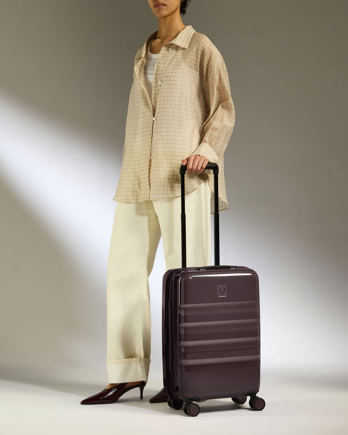 Expandable Carry-on Luggage in Hedgerow Gloss - Icon Stripe