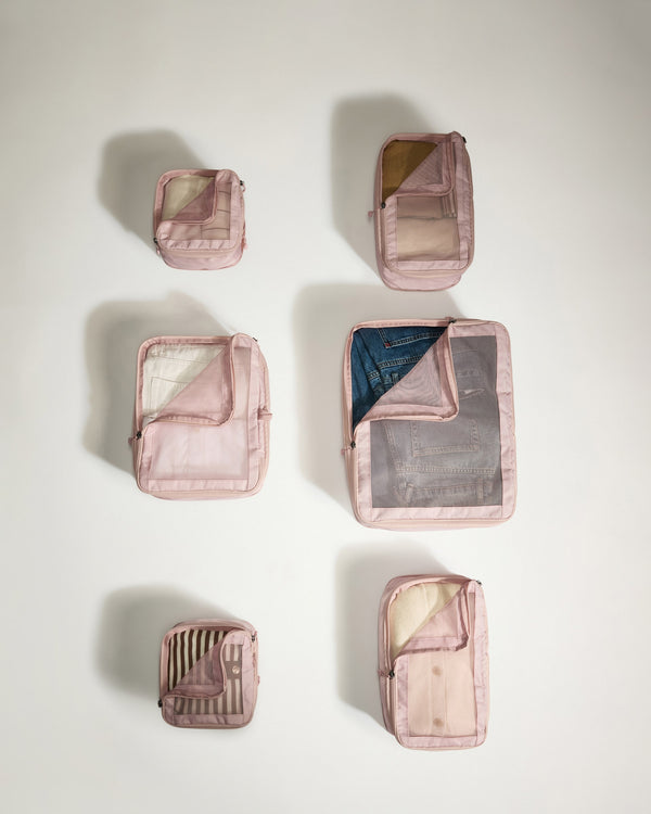 Moorland Pink Packing Cubes Set of 6 – Antler USA