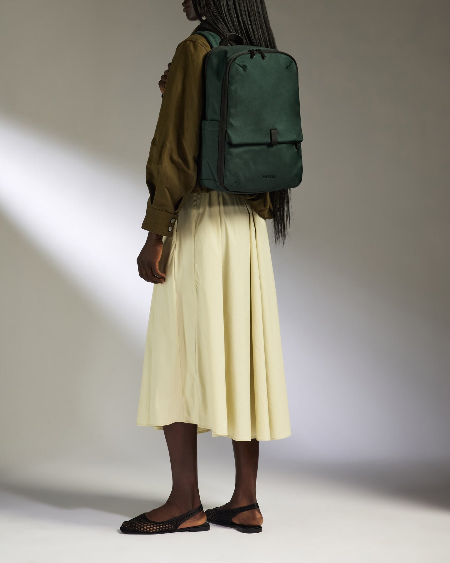 Backpack in Antler Green - Urban Light