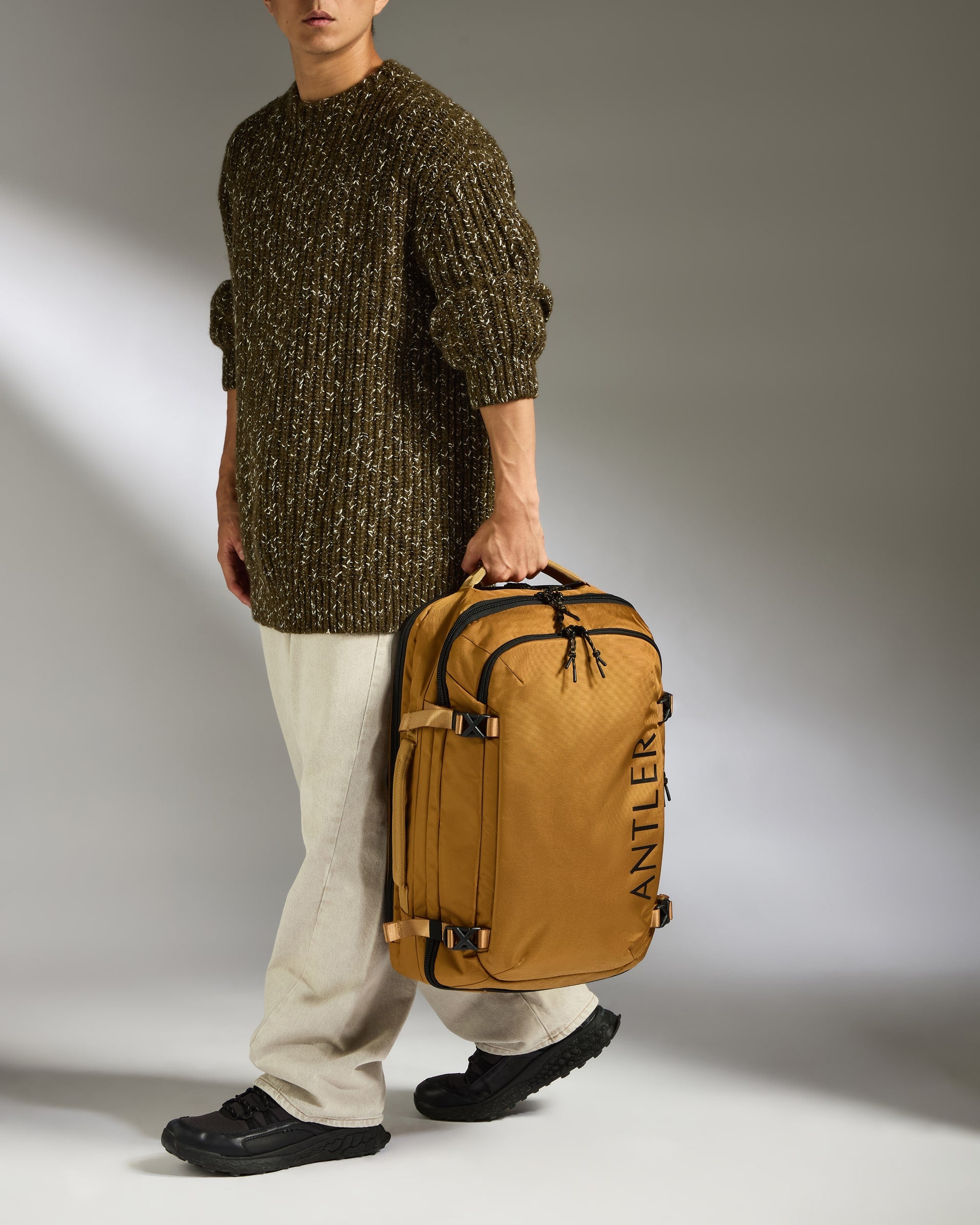 Discovery 45L Backpack in Mustard Yellow Discovery 45L Backpack in Mustard Yellow