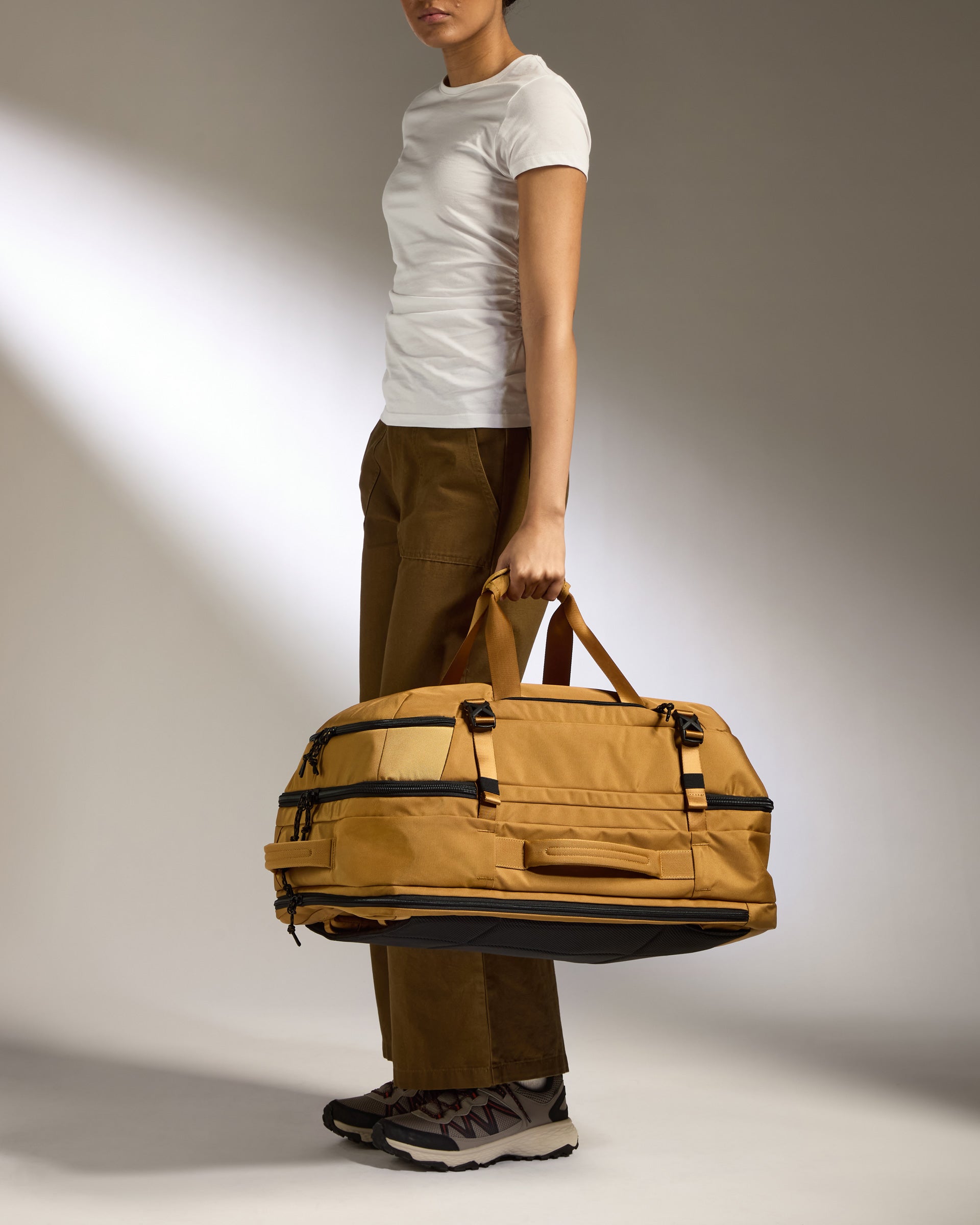 60 l travel backpack Trawoc (60Ltr) keeping your gear protected Discovery 60L Backpack in Yellow
