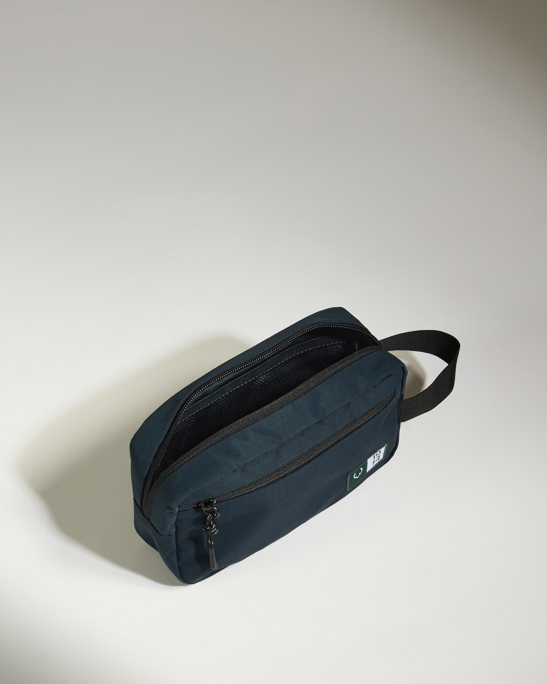 antler travel makeup bag Essential Toiletry Bag in Navy
