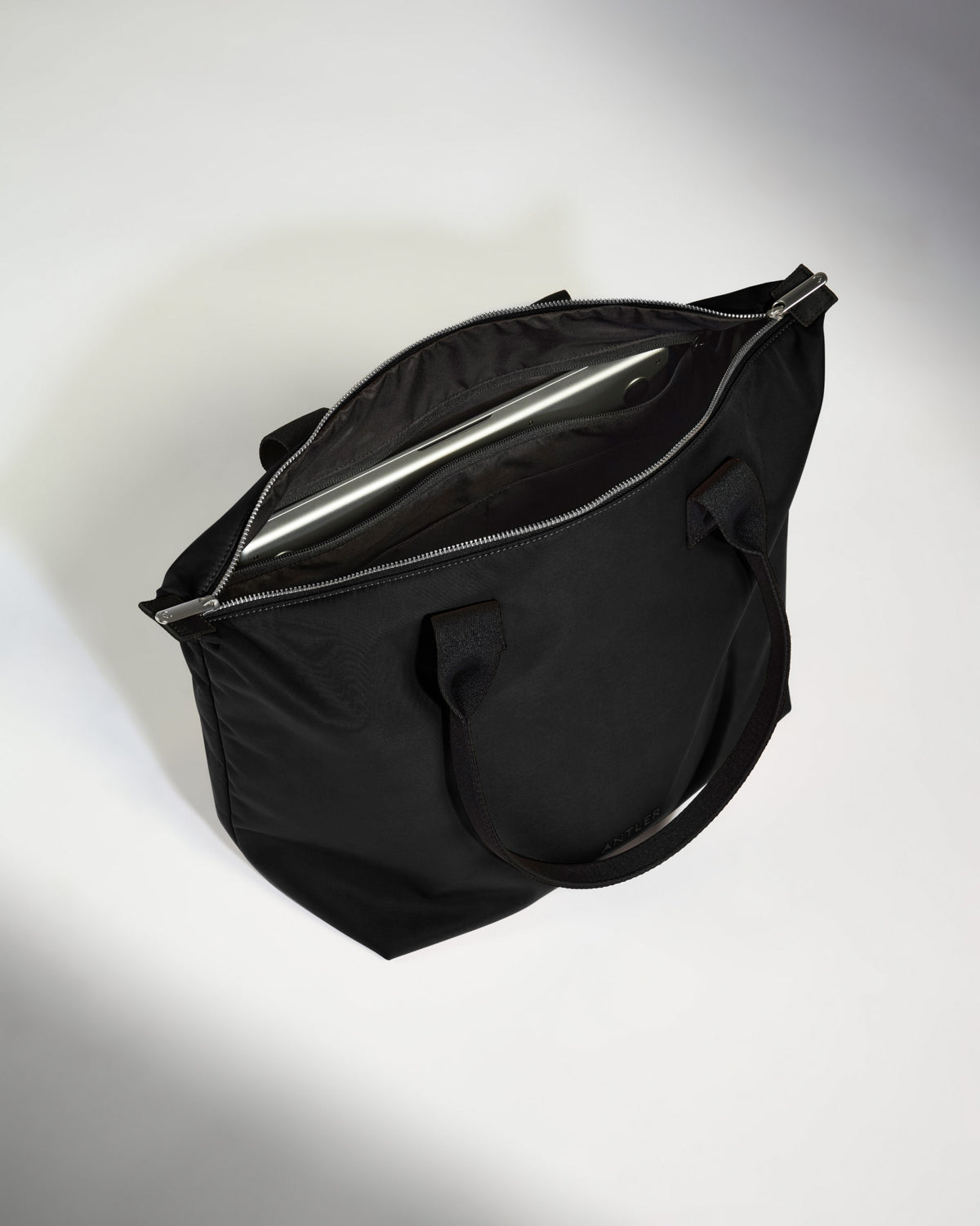 Icon Flat Pack Tote Bag in Black