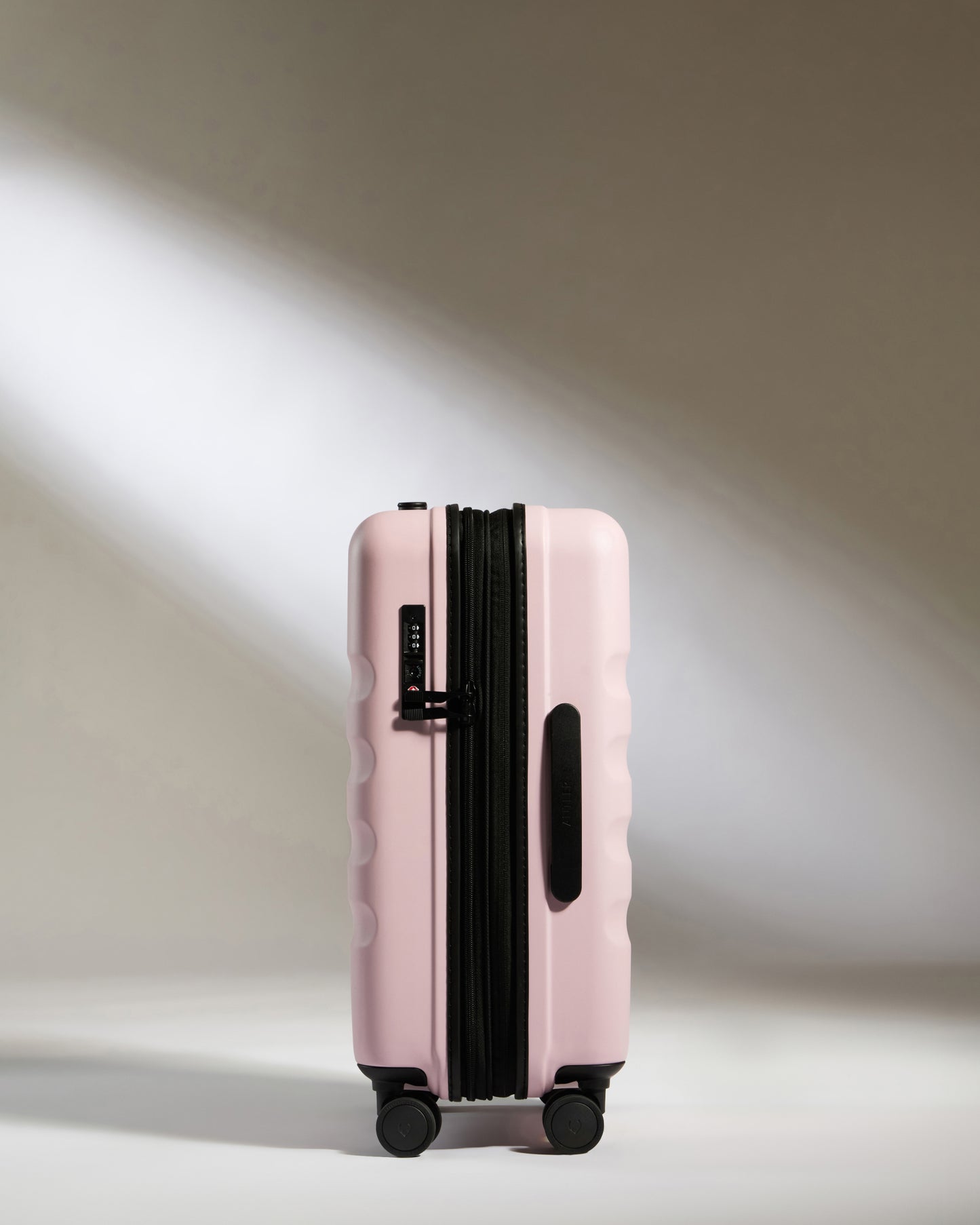 Icon Stripe Carry-On with Expander in Moorland Pink