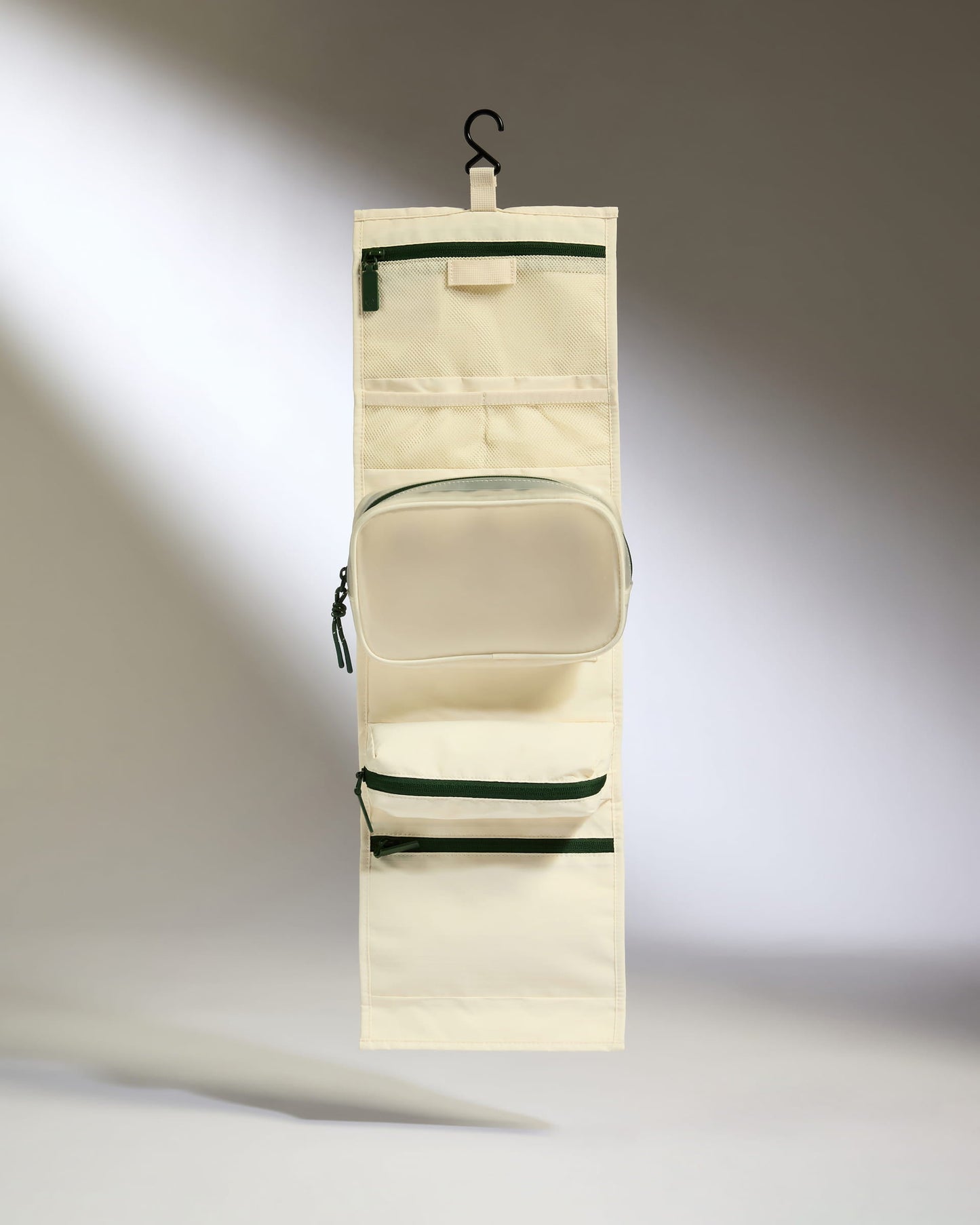 Essential Hanging Wash Bag in Stone