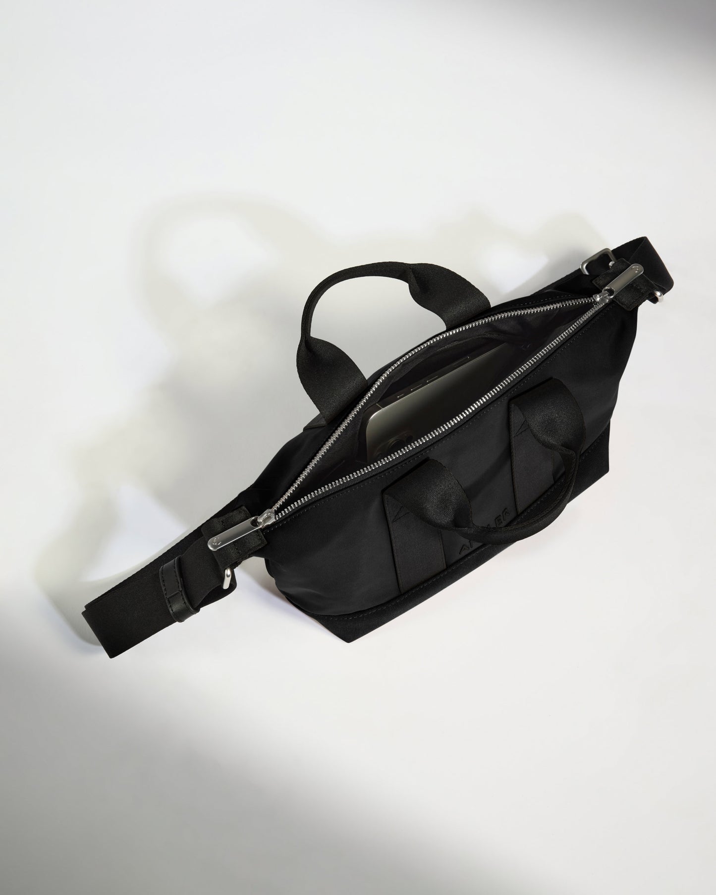 Icon Mini Crossbody Bag in Black