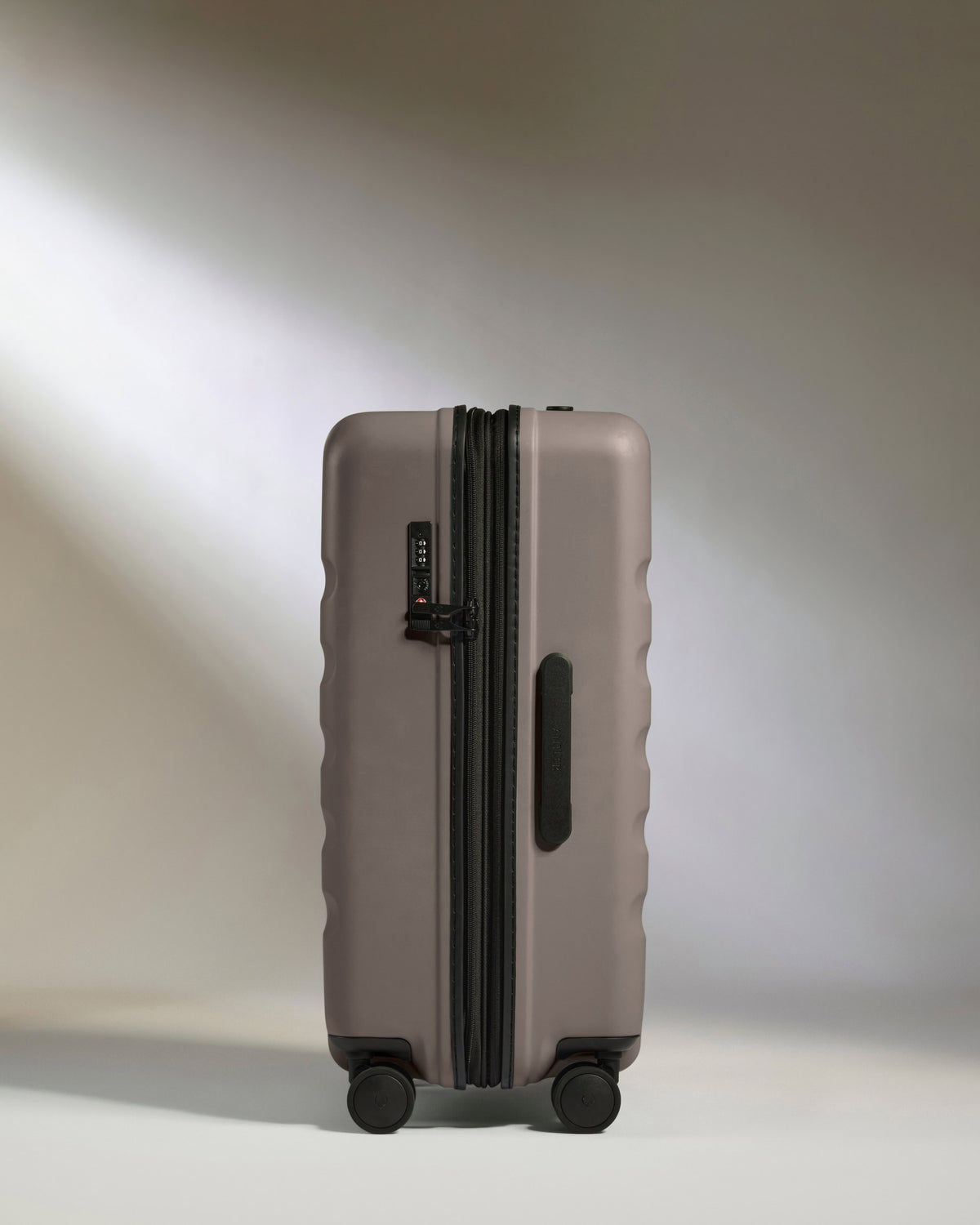 Medium Luggage in Pebble Grey - Icon Stripe