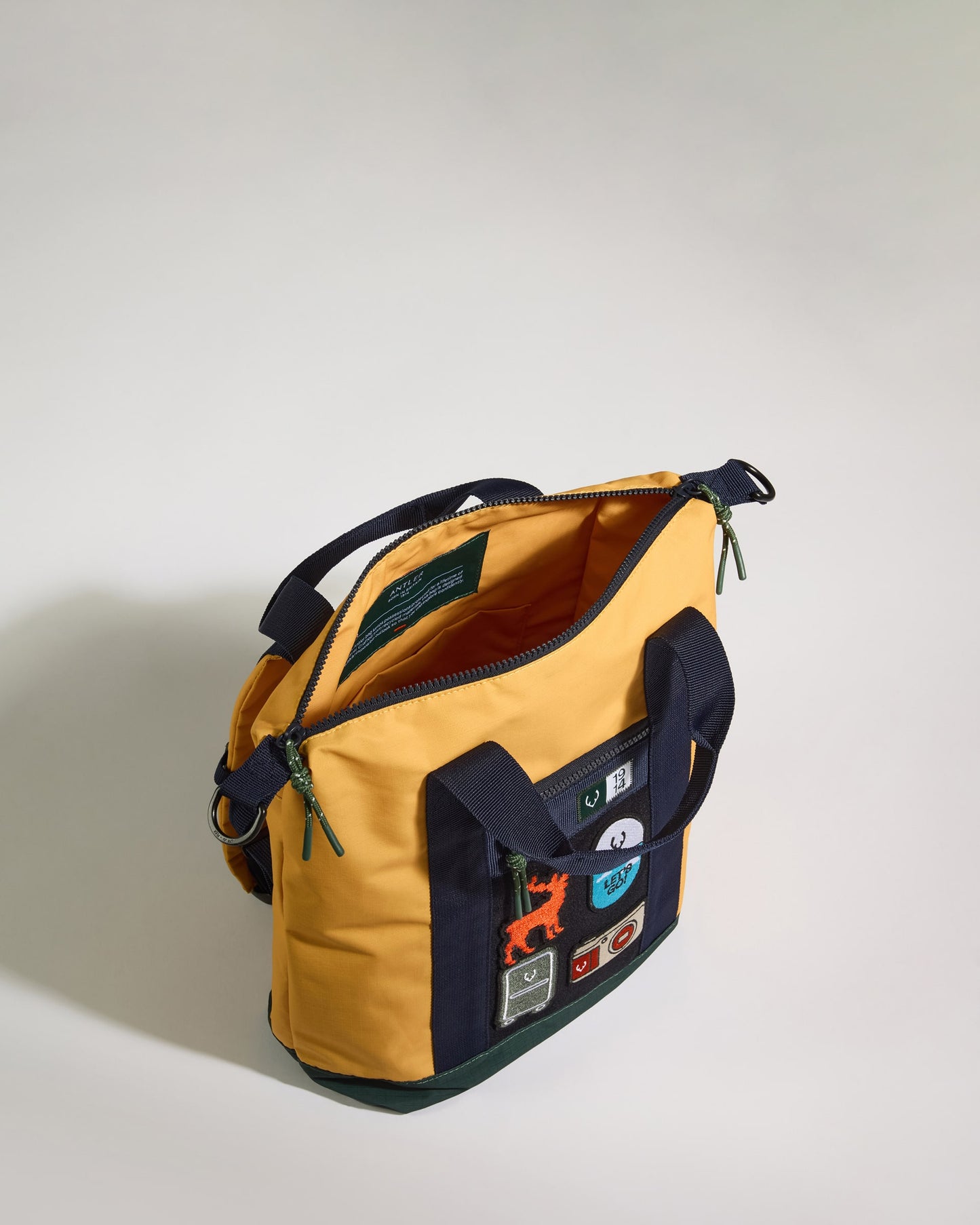 Kids Essential Backpack in Mustard Yellow