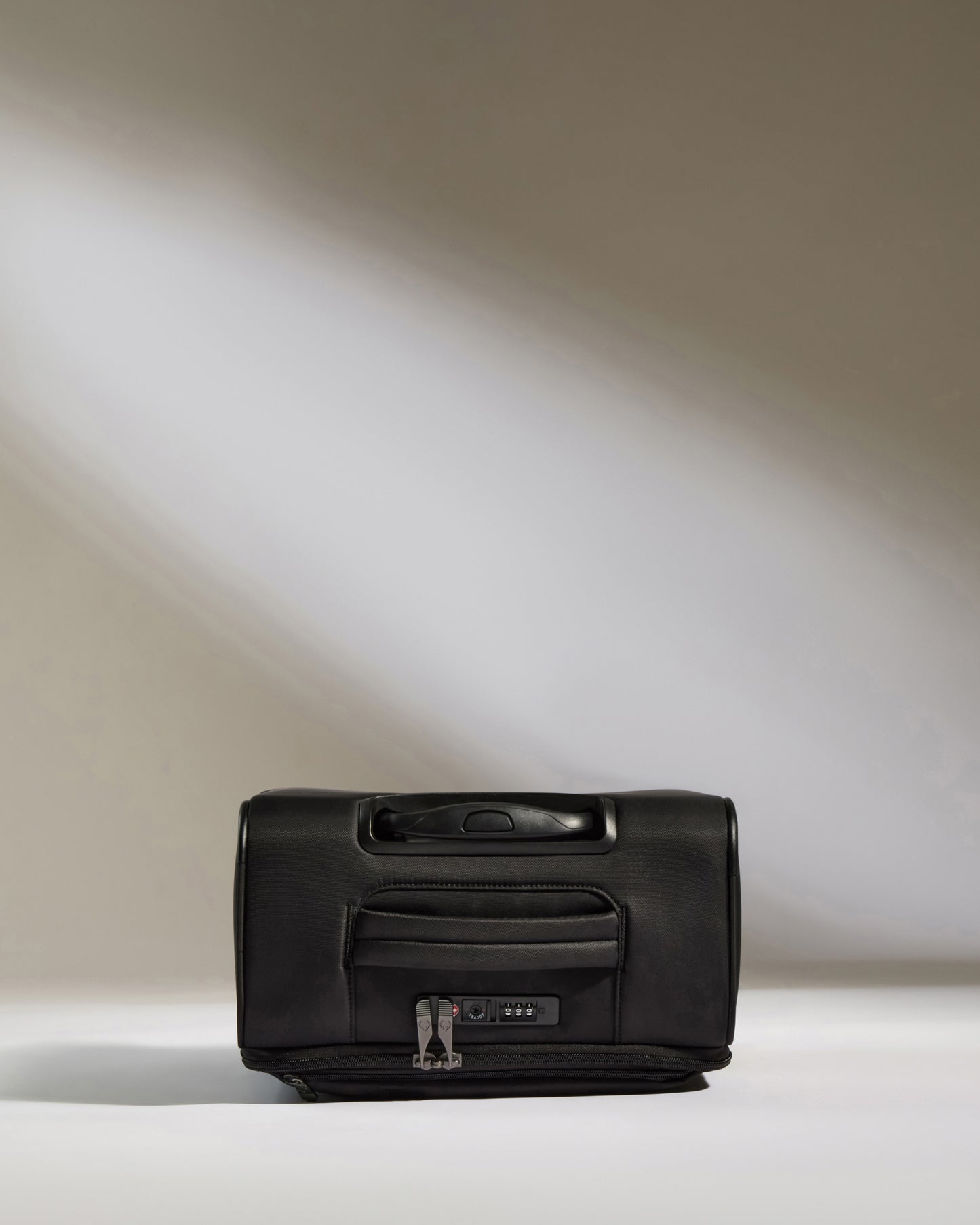 Soft Stripe Carry-On in Black