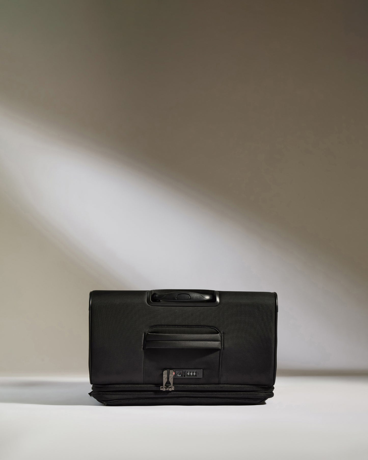 Lightest Large Luggage in Black - Soft Stripe