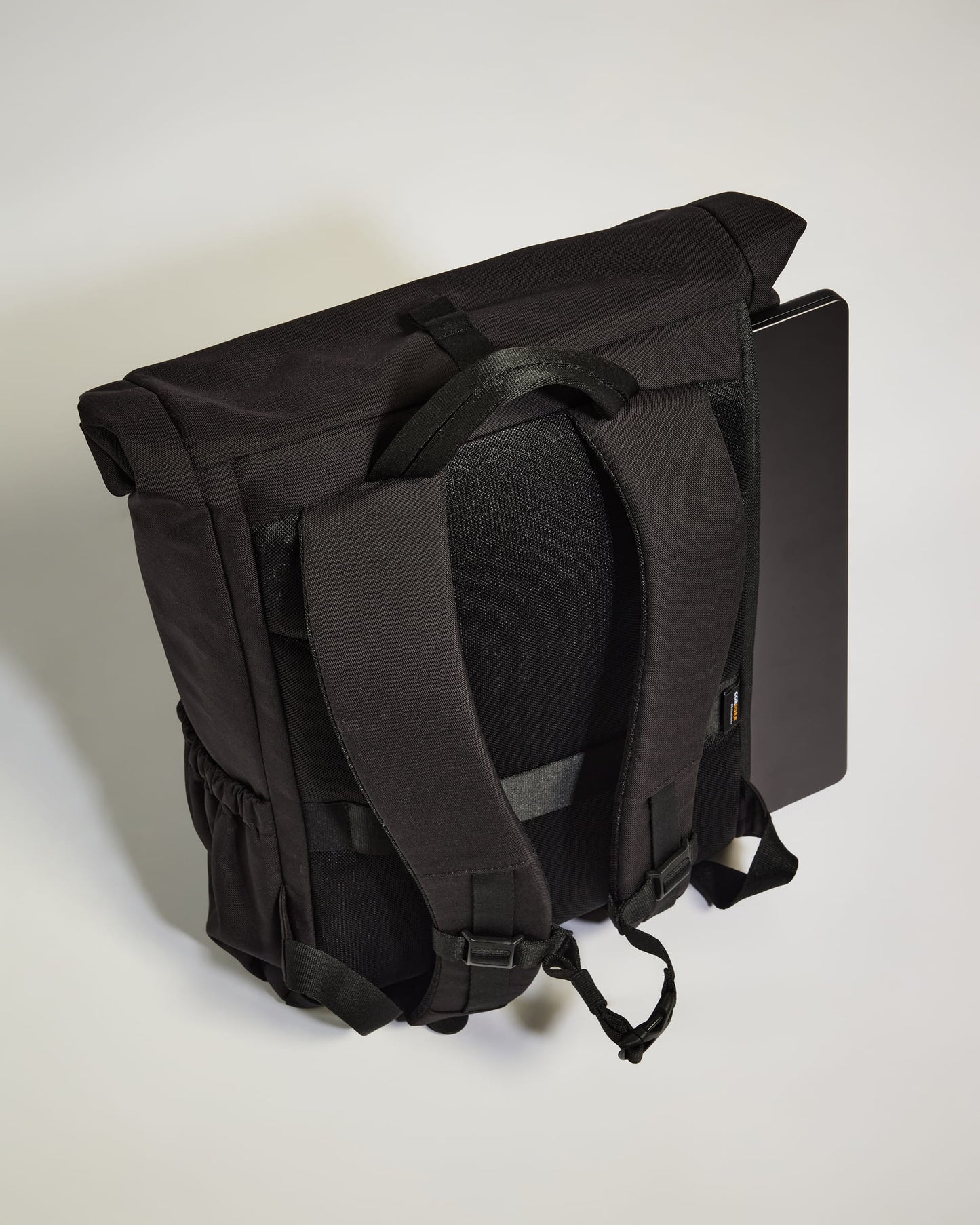 Urban Core Rolltop Backpack in Black