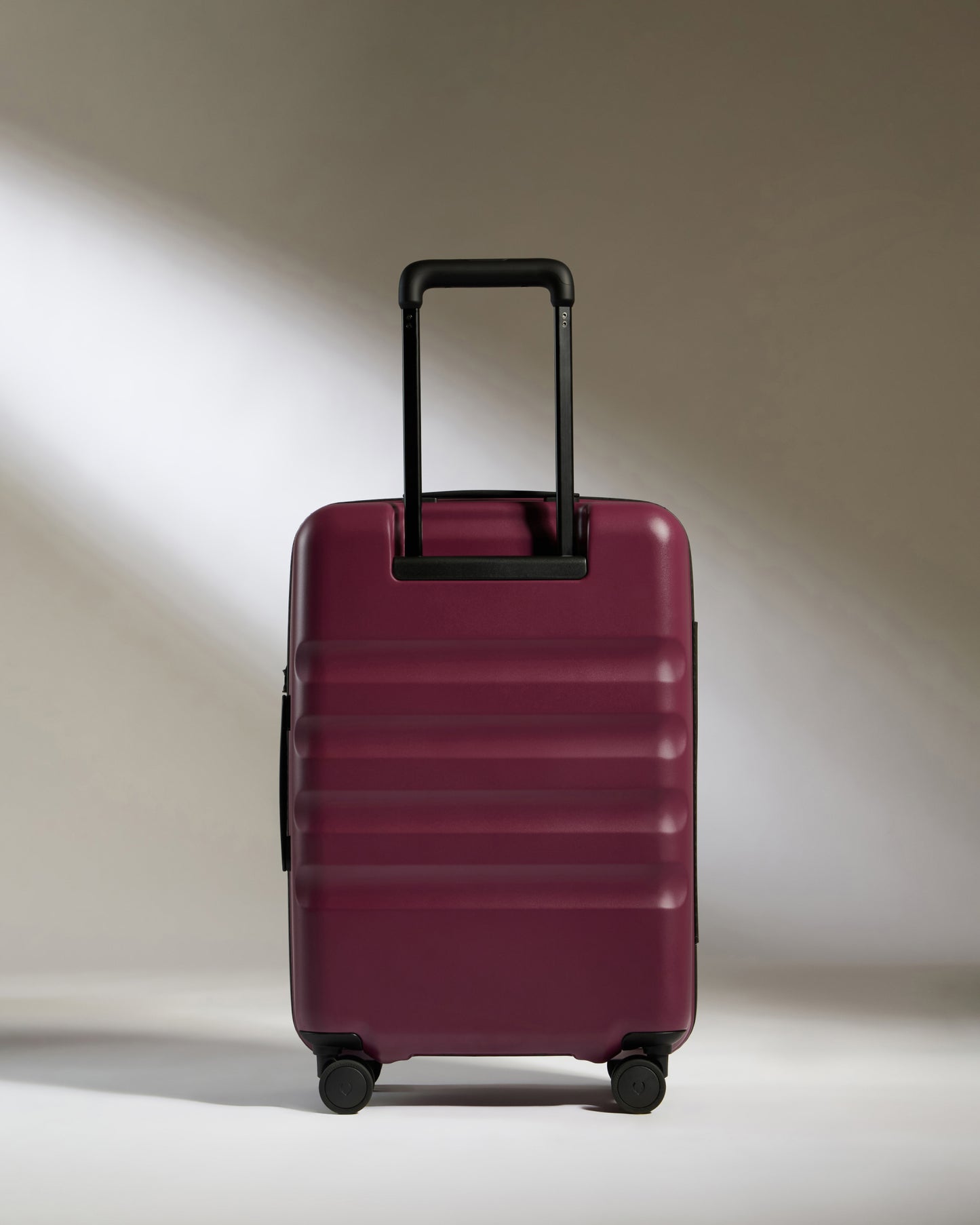 Large Carry-on Luggage in Heather Purple - Icon Stripe