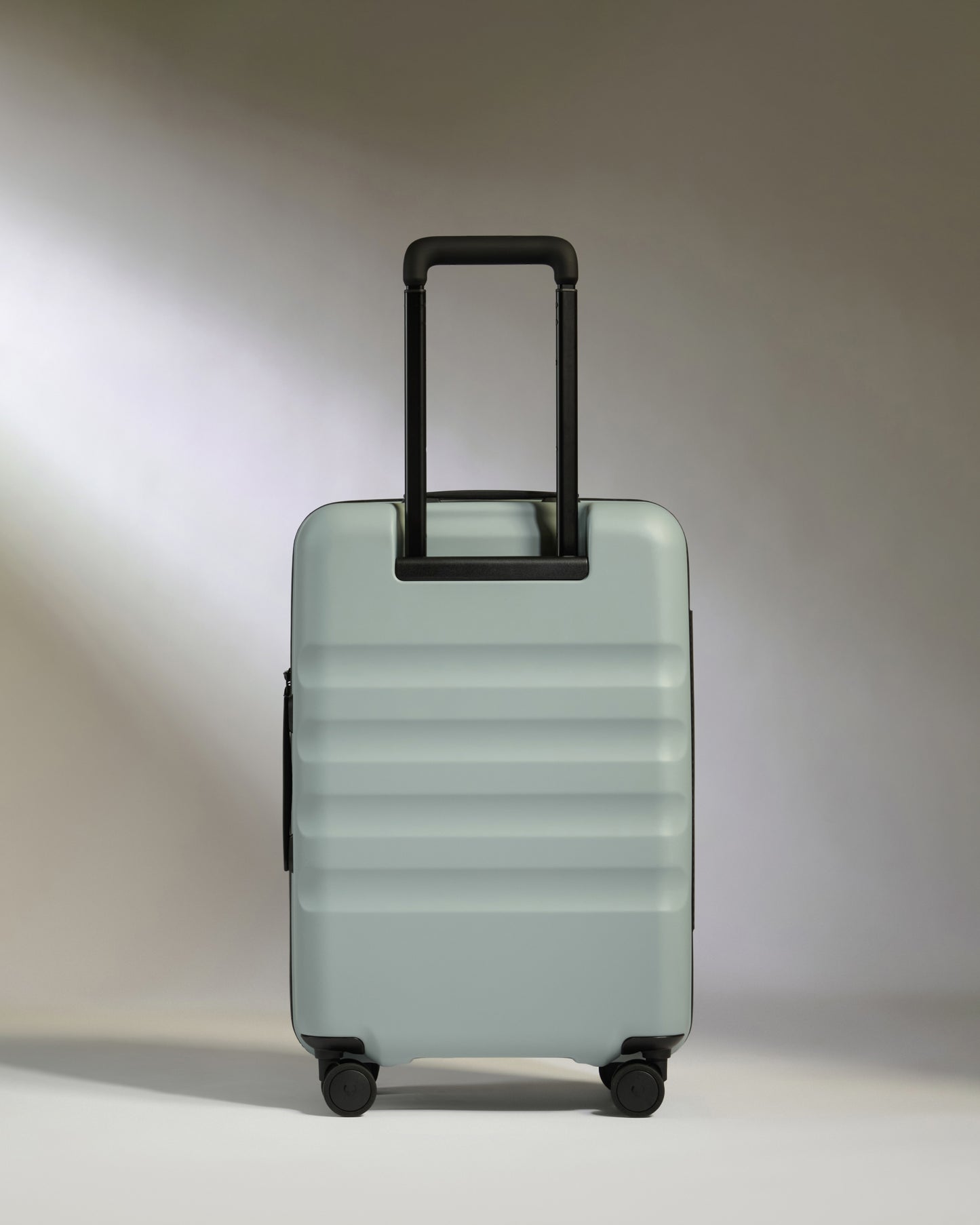 Icon Stripe Biggest Carry-On in Mist Blue