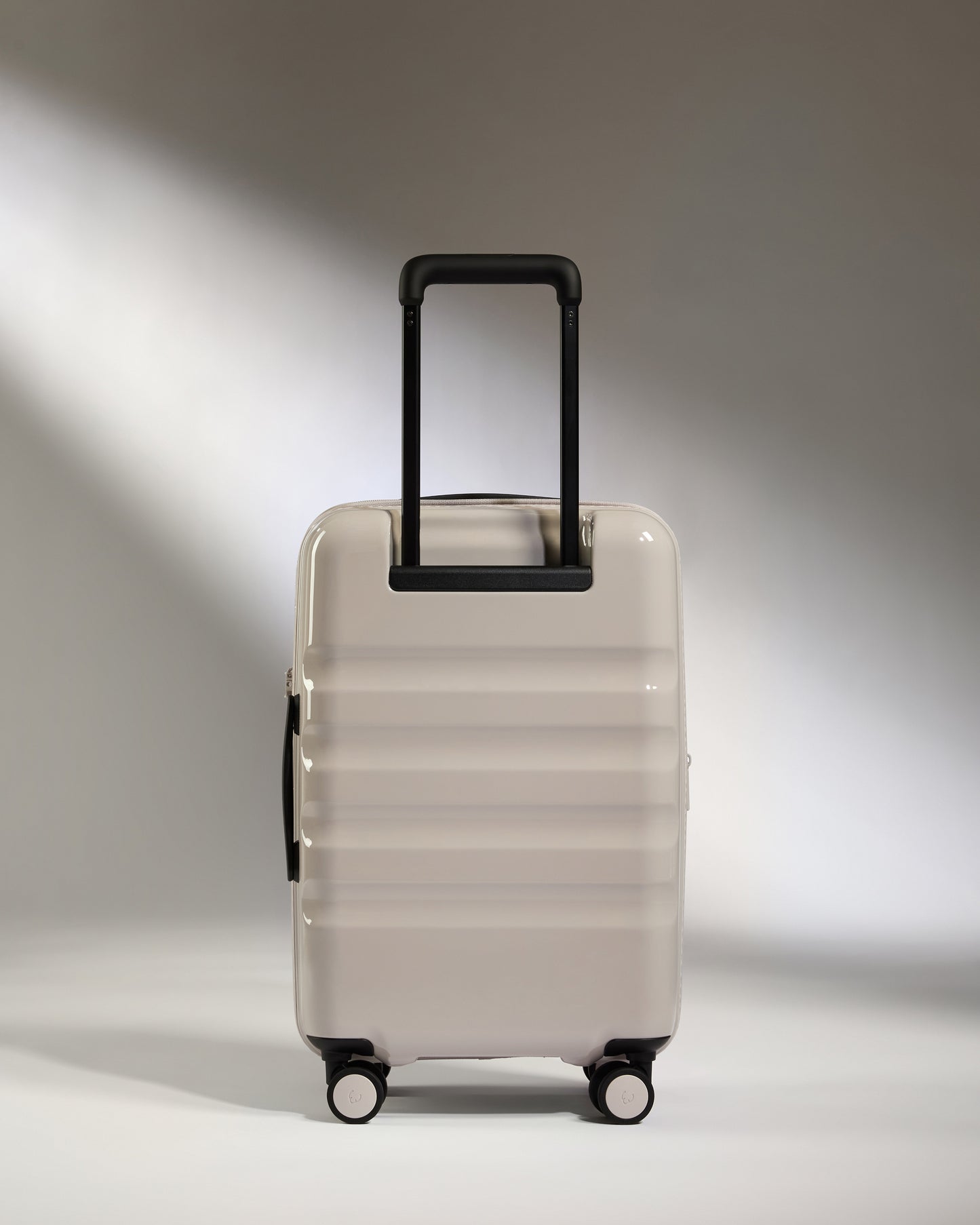 Expandable Carry-on Luggage in Taupe Gloss - Icon Stripe
