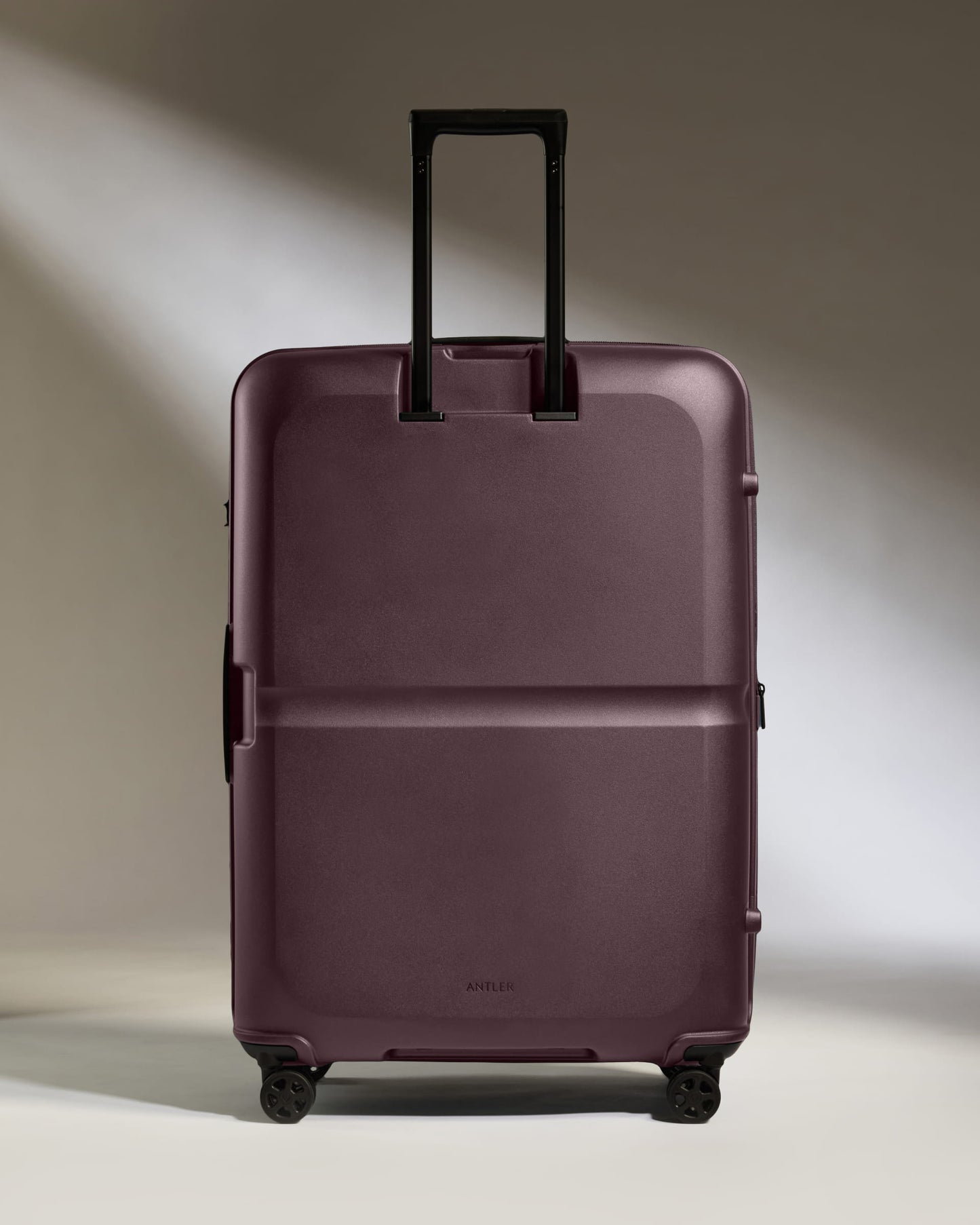 Large Luggage in Lagoon Purple - Single Stripe
