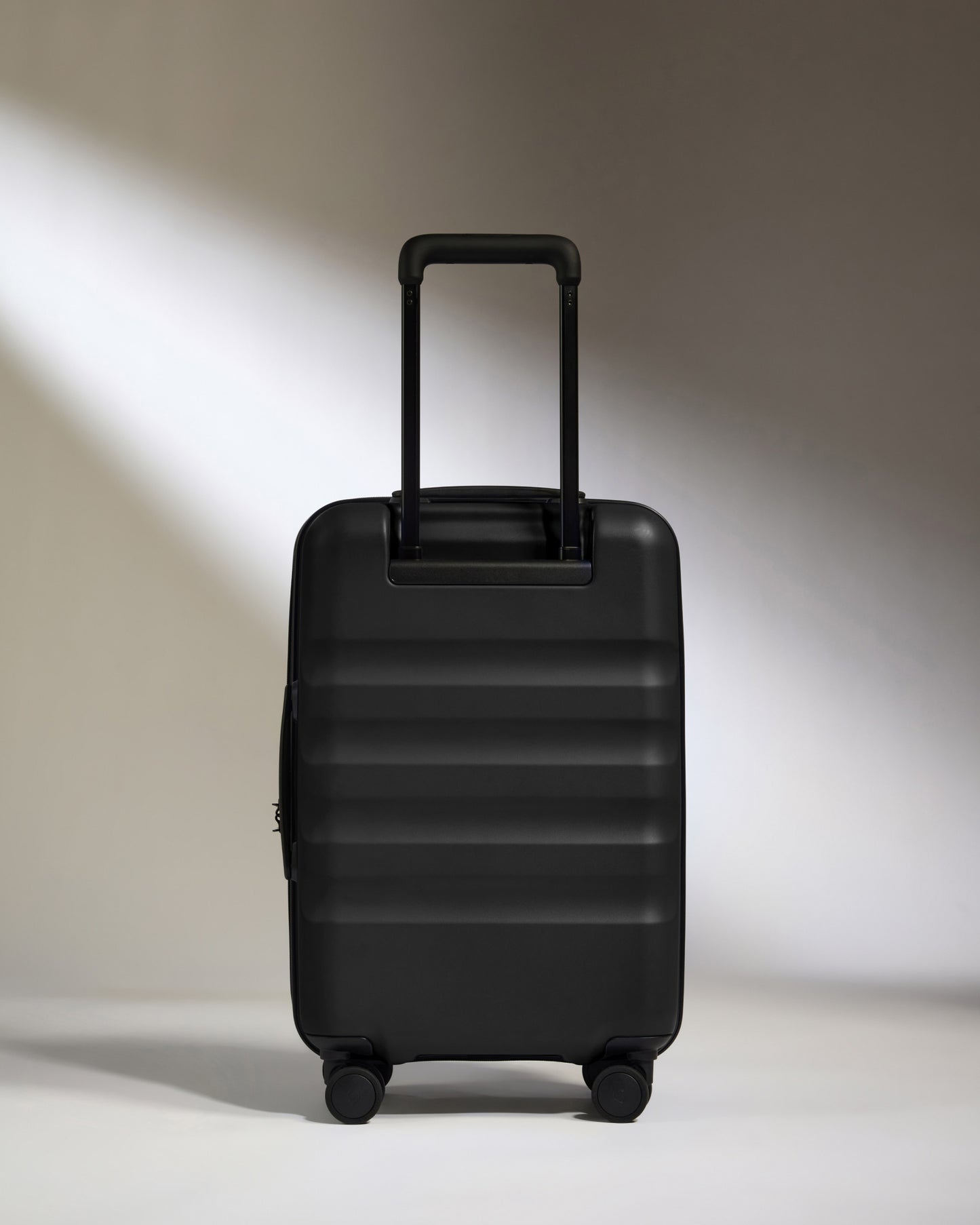 Dual Opening Carry-On Luggage in Black - Icon Stripe