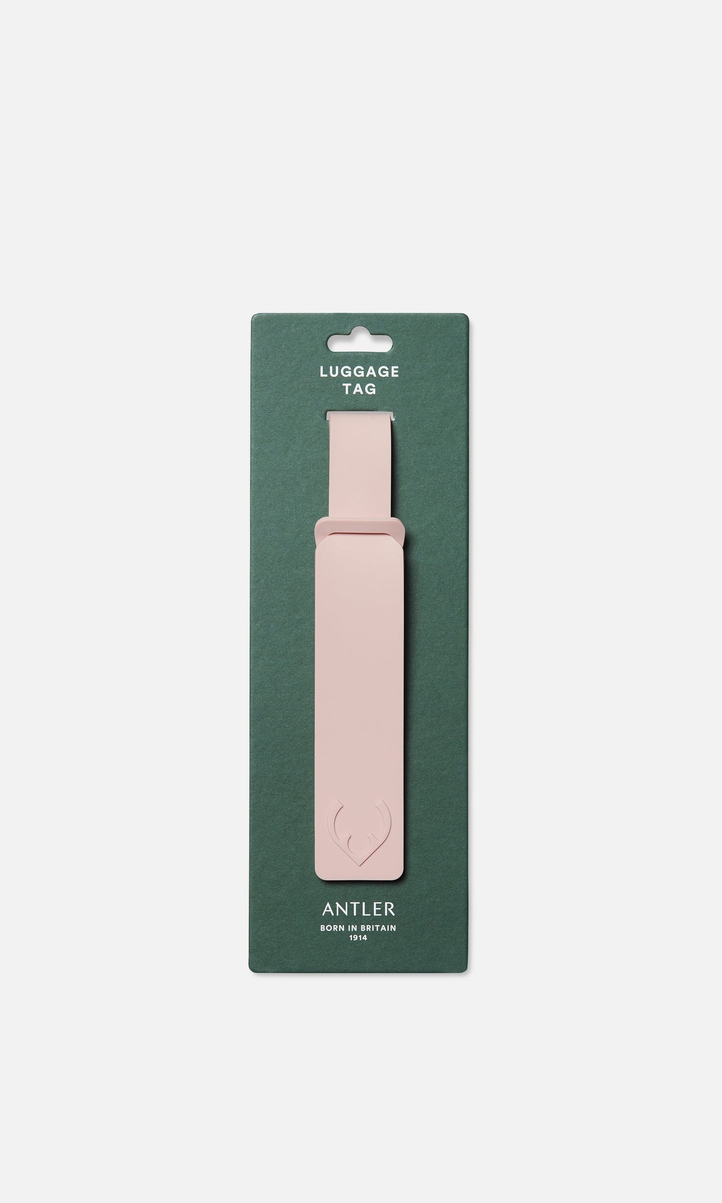 Luggage Tag in Moorland Pink
