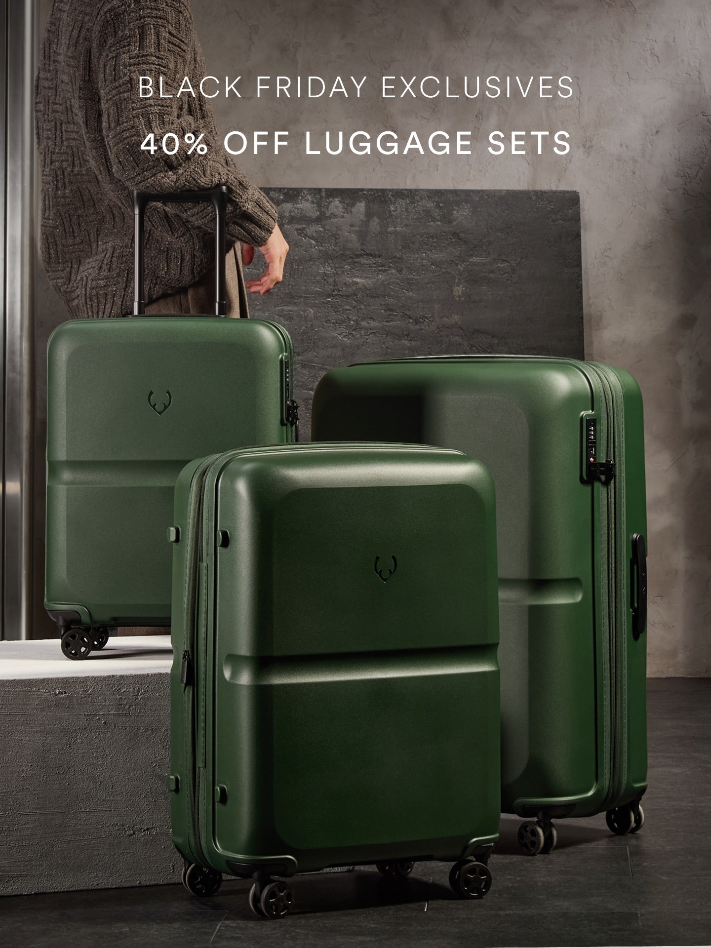 40% off Luggage Sets PLP 1: 2025