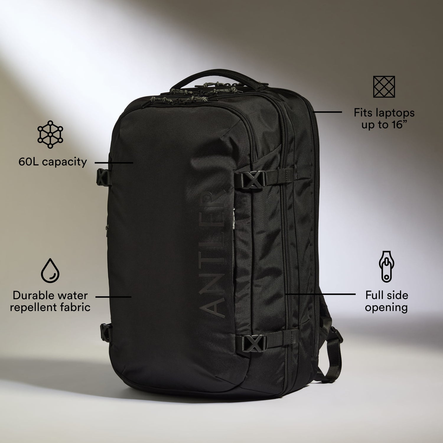 60l or less travel backpack Trawoc (60Ltr) Saturdays at the river with friends Vacuum Seal Travel Backpack 60L
