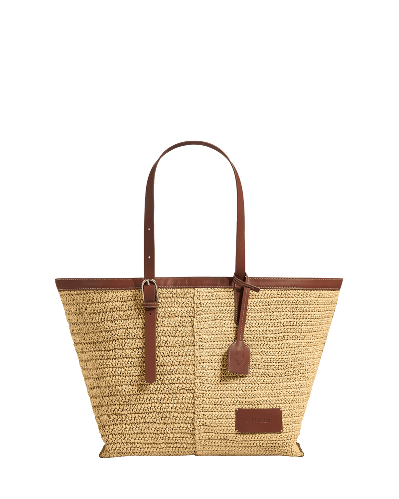 LIMITED EDITION RAFFIA TOTE BAG