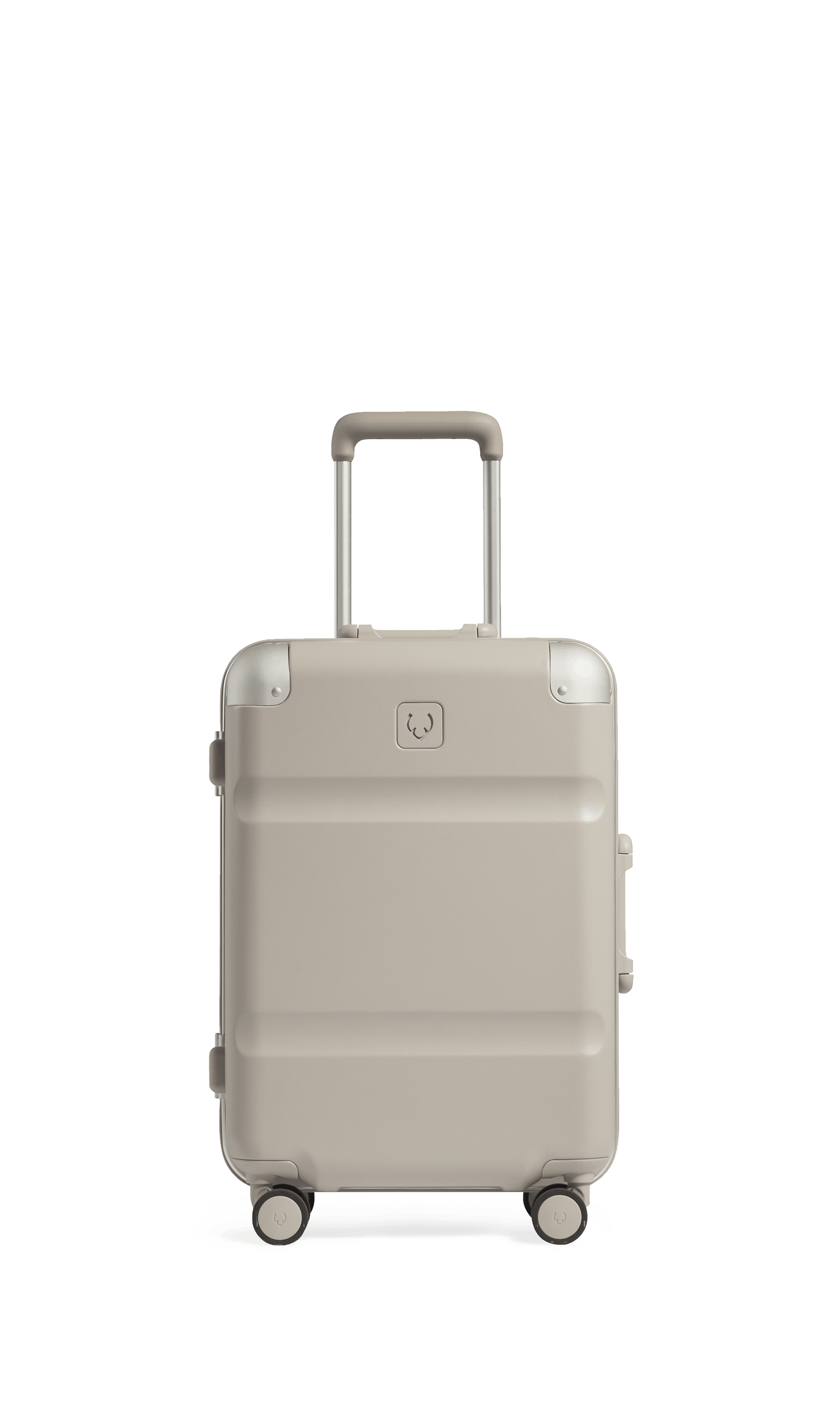 Carry-On Luggage in Sandstone - Heritage Stripe