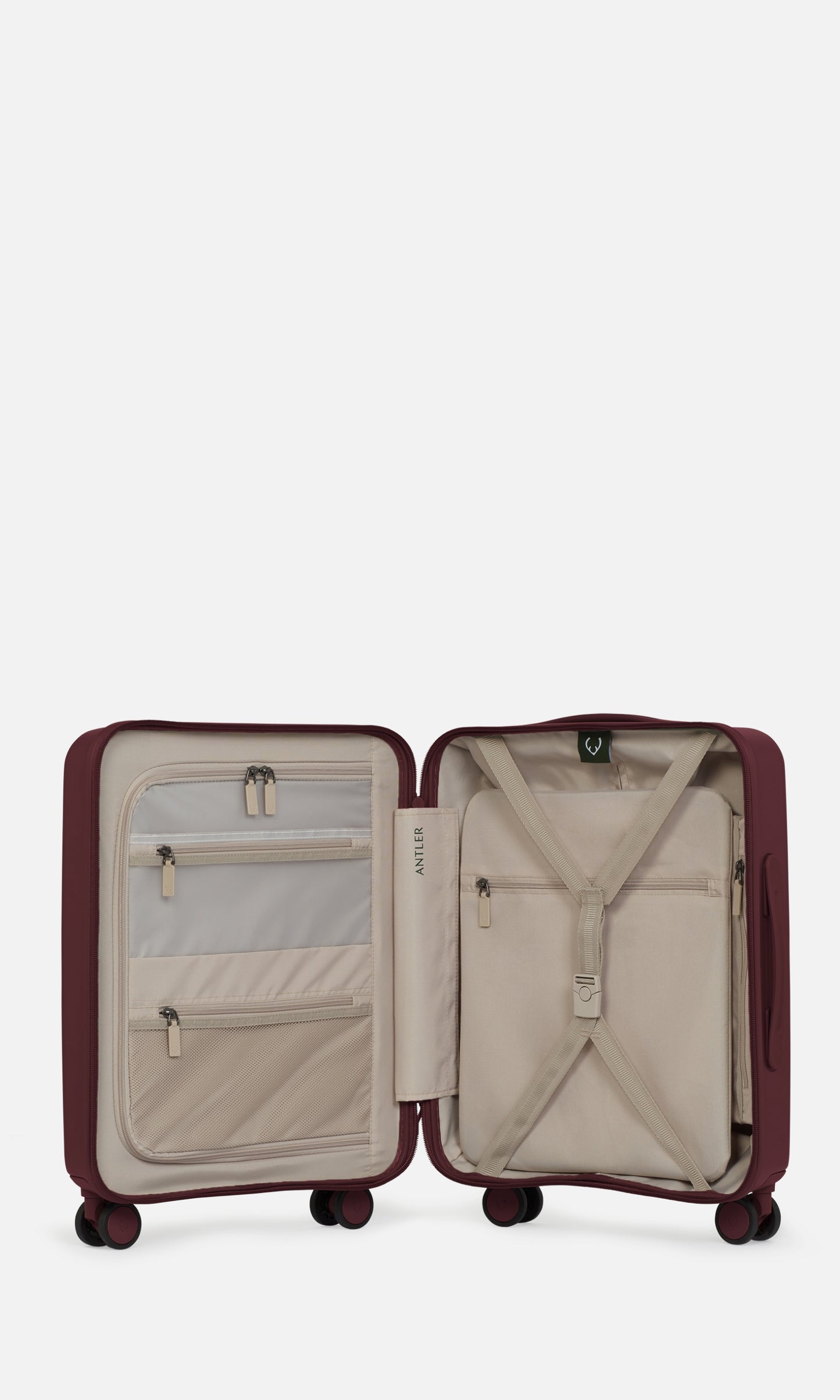Stamford 2.0 Carry-On in Berry Red