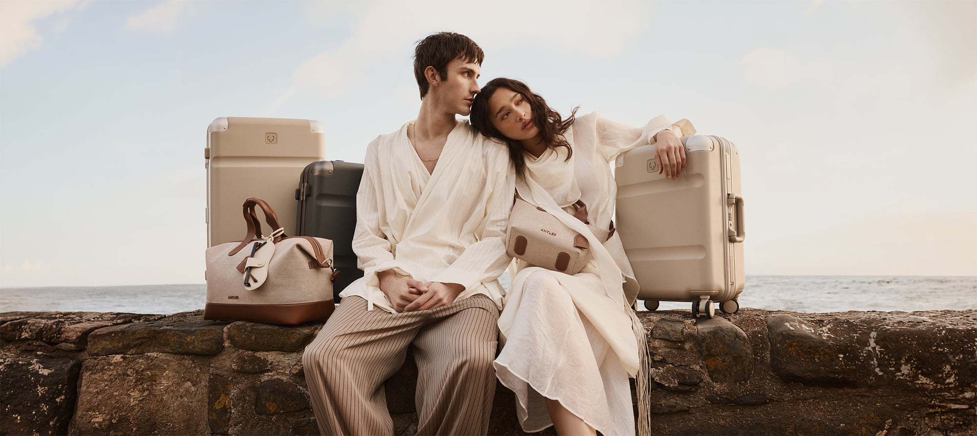 Summer Travel Collection & Raffia Tote | Soft & Hard Luggage