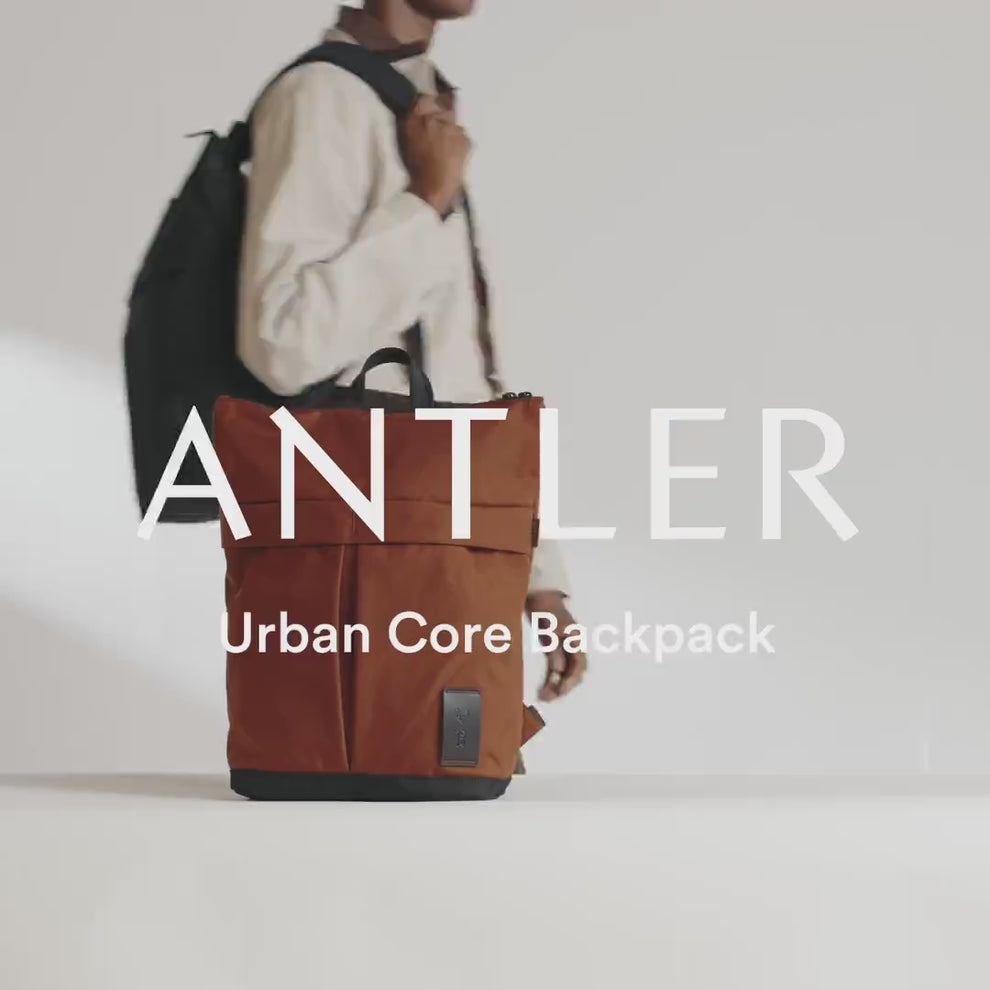 Urban Core Zip Top Backpack in Clay Brown – Antler USA