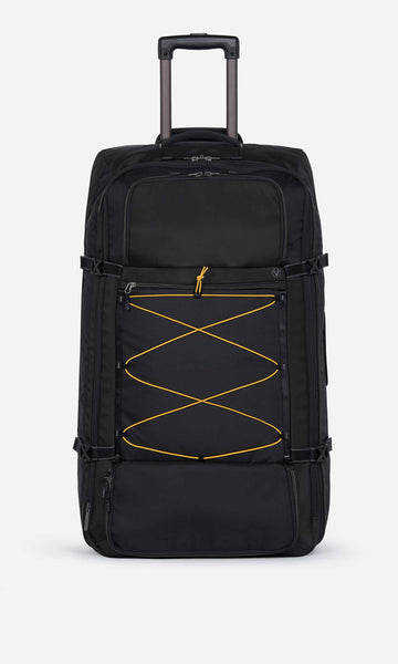 Bamburgh Wheeled Holdall in Black Travel Lifestyle Bags Antler Antler USA